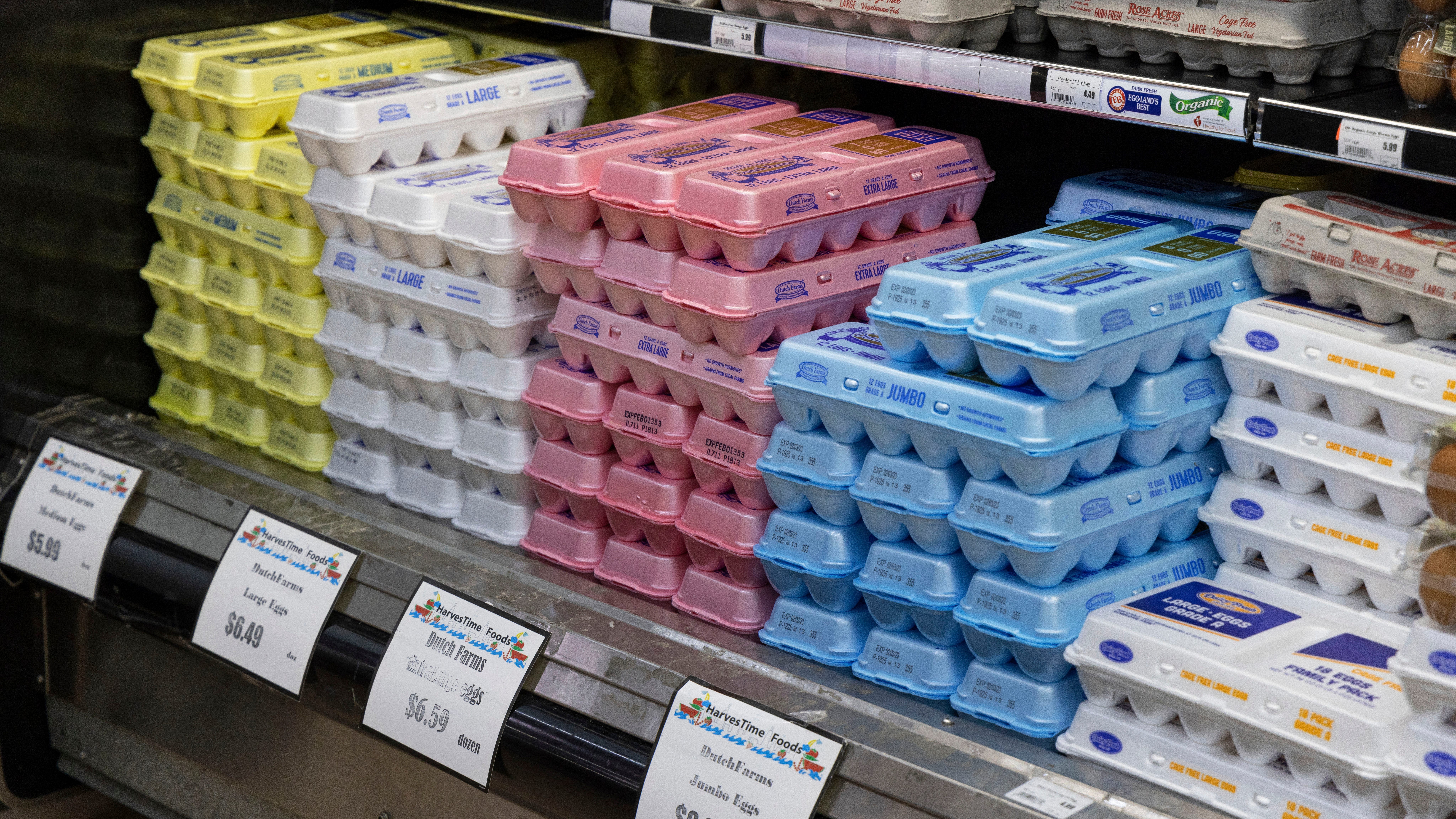 Soaring egg prices prompt demands for price-gouging probe