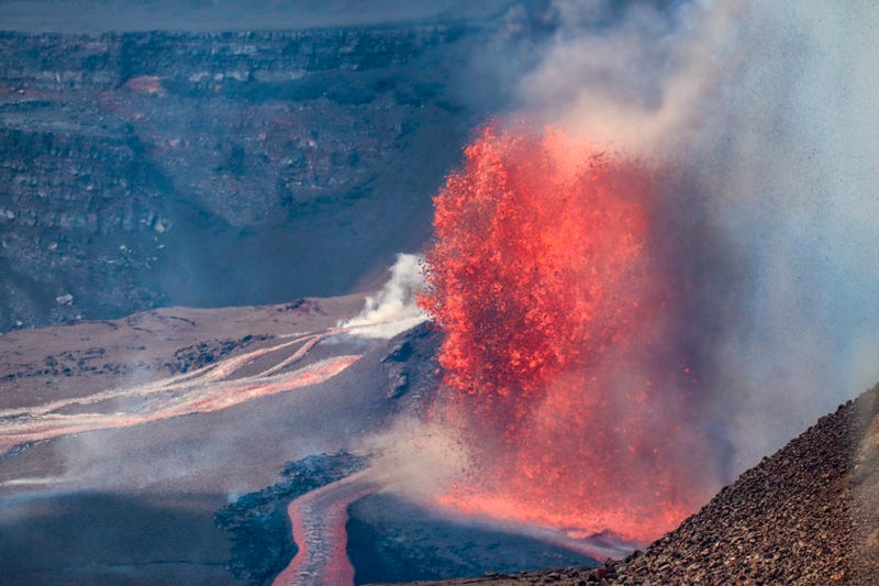 Hawaii Kilauea Volcano