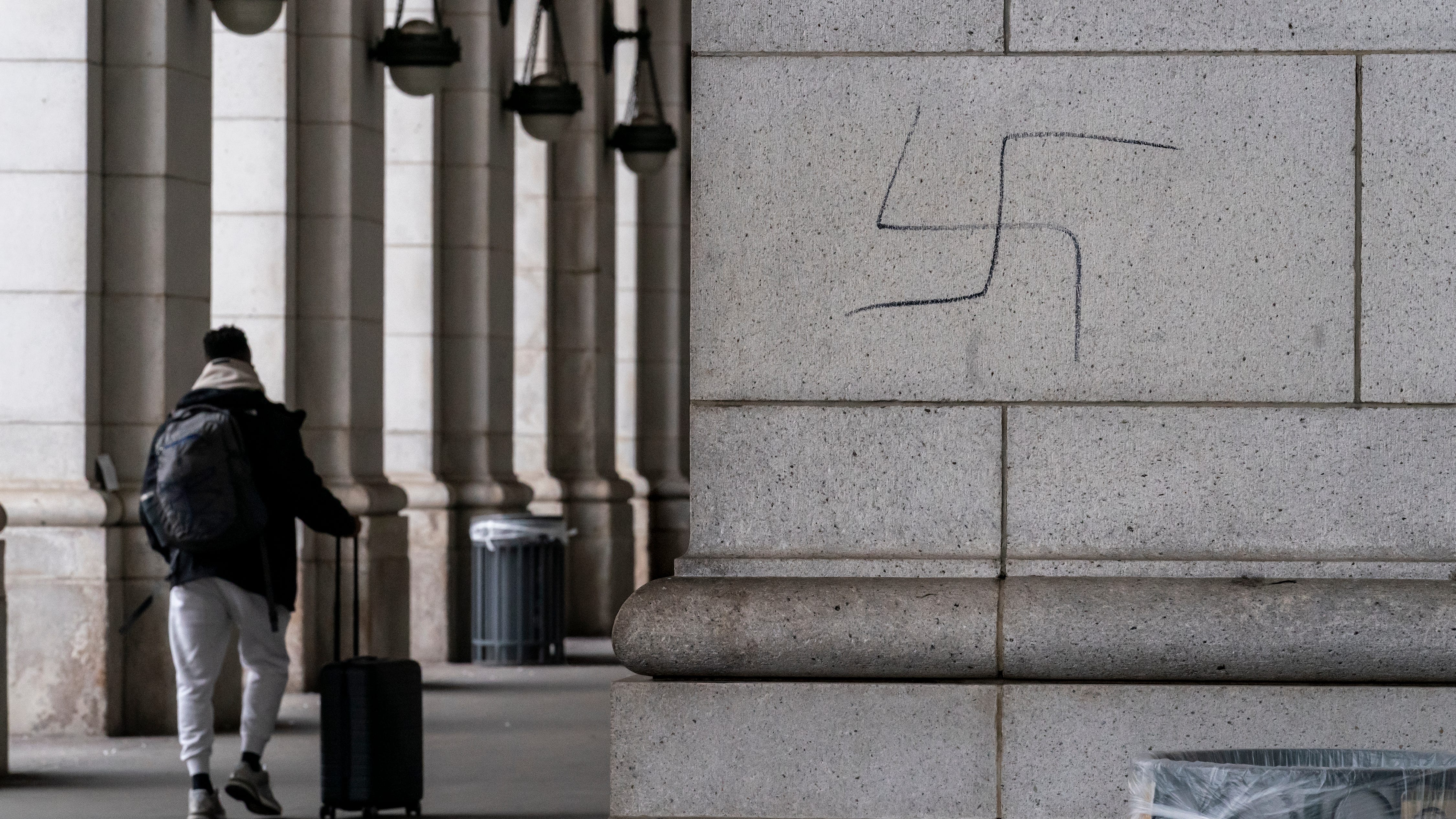 Antisemitic graffiti in DC suburb seen as part of a trend