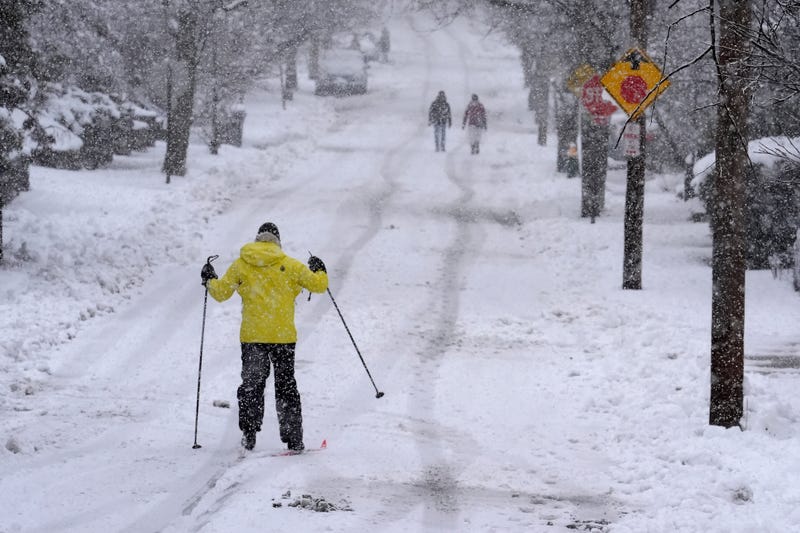 APTOPIX Winter Weather Rhode Island