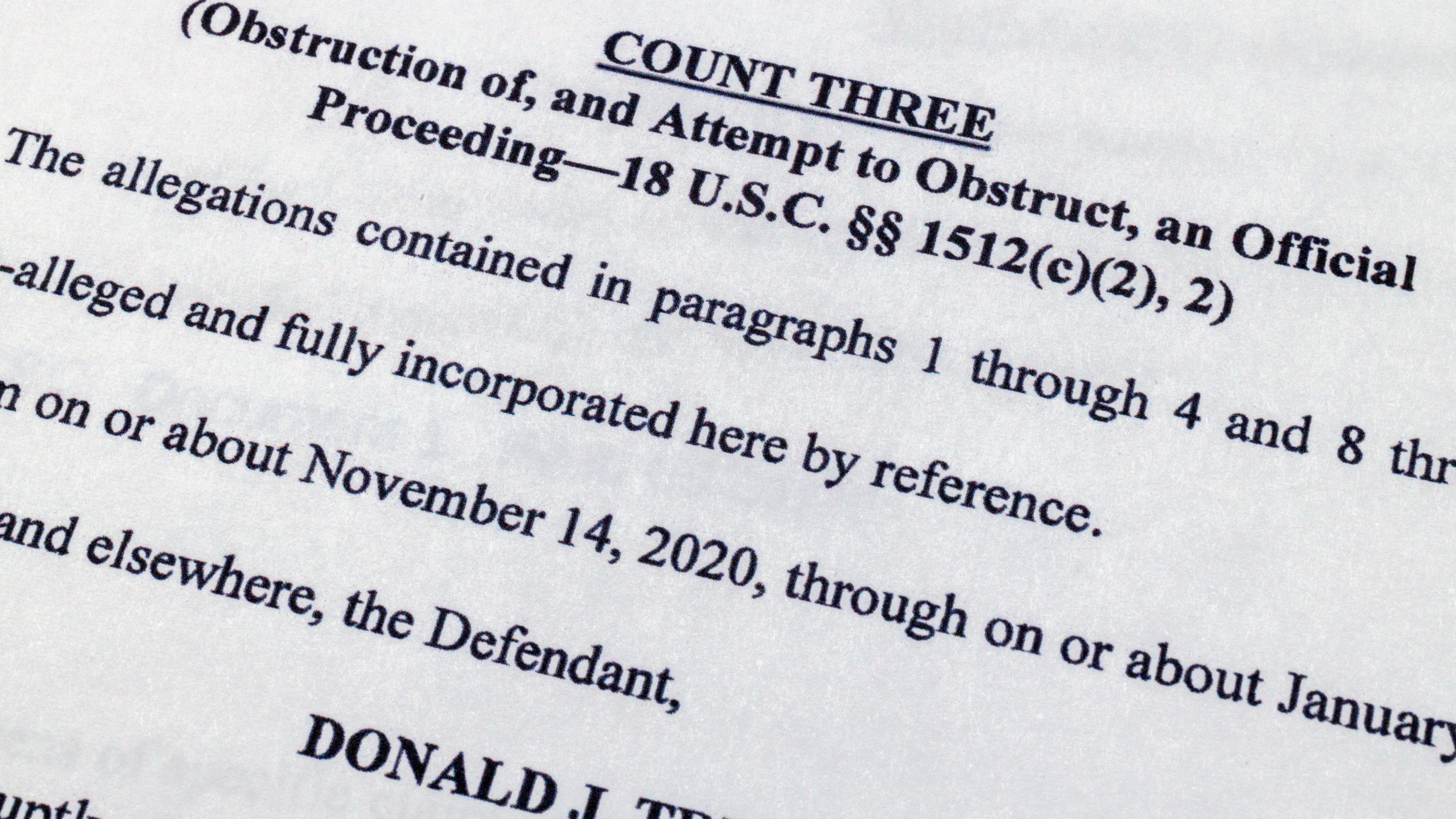 The election-meddling indictment against Trump is sprawling. Here's a breakdown of the case