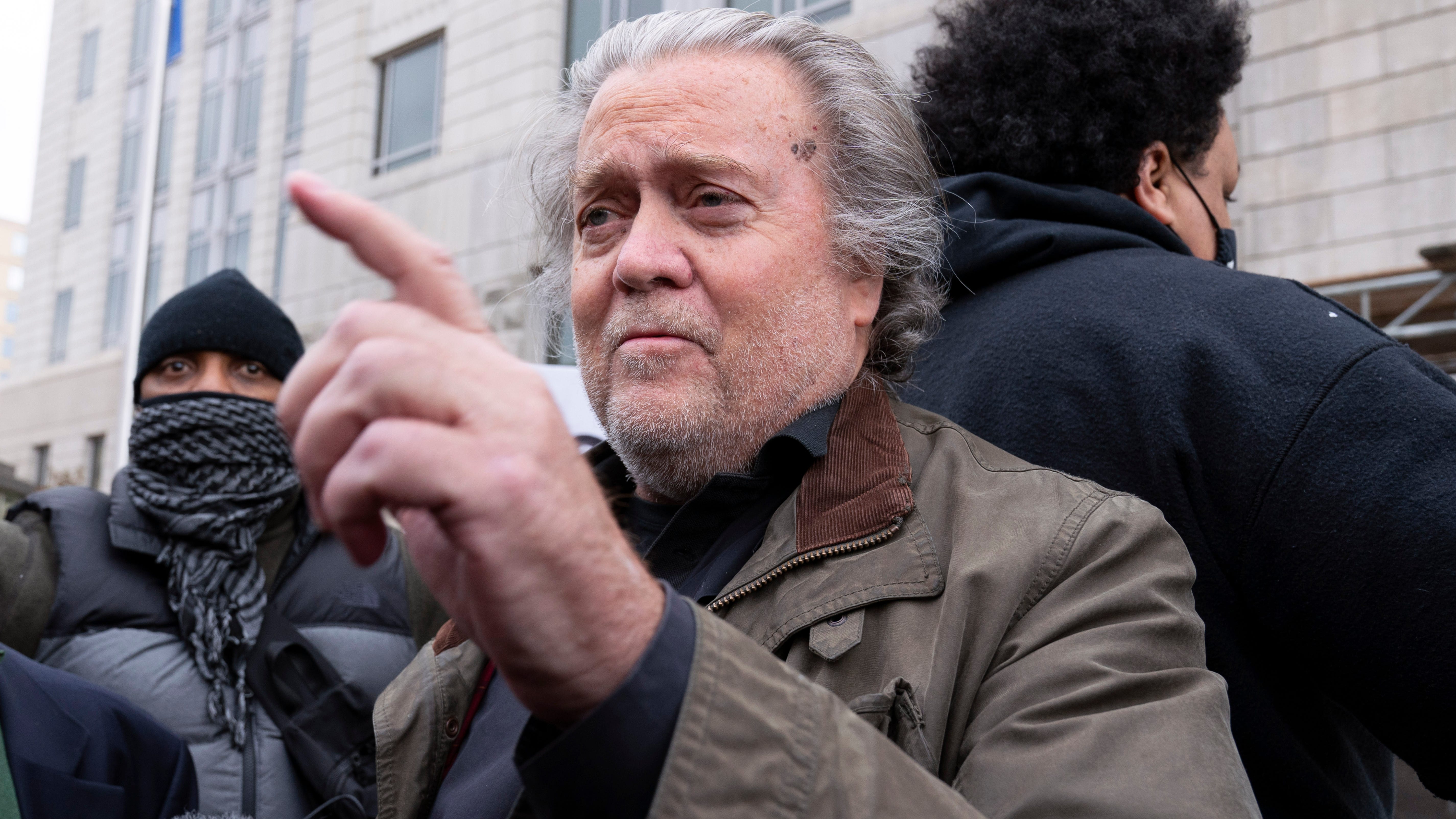Trump ally Bannon taken into custody on contempt charges