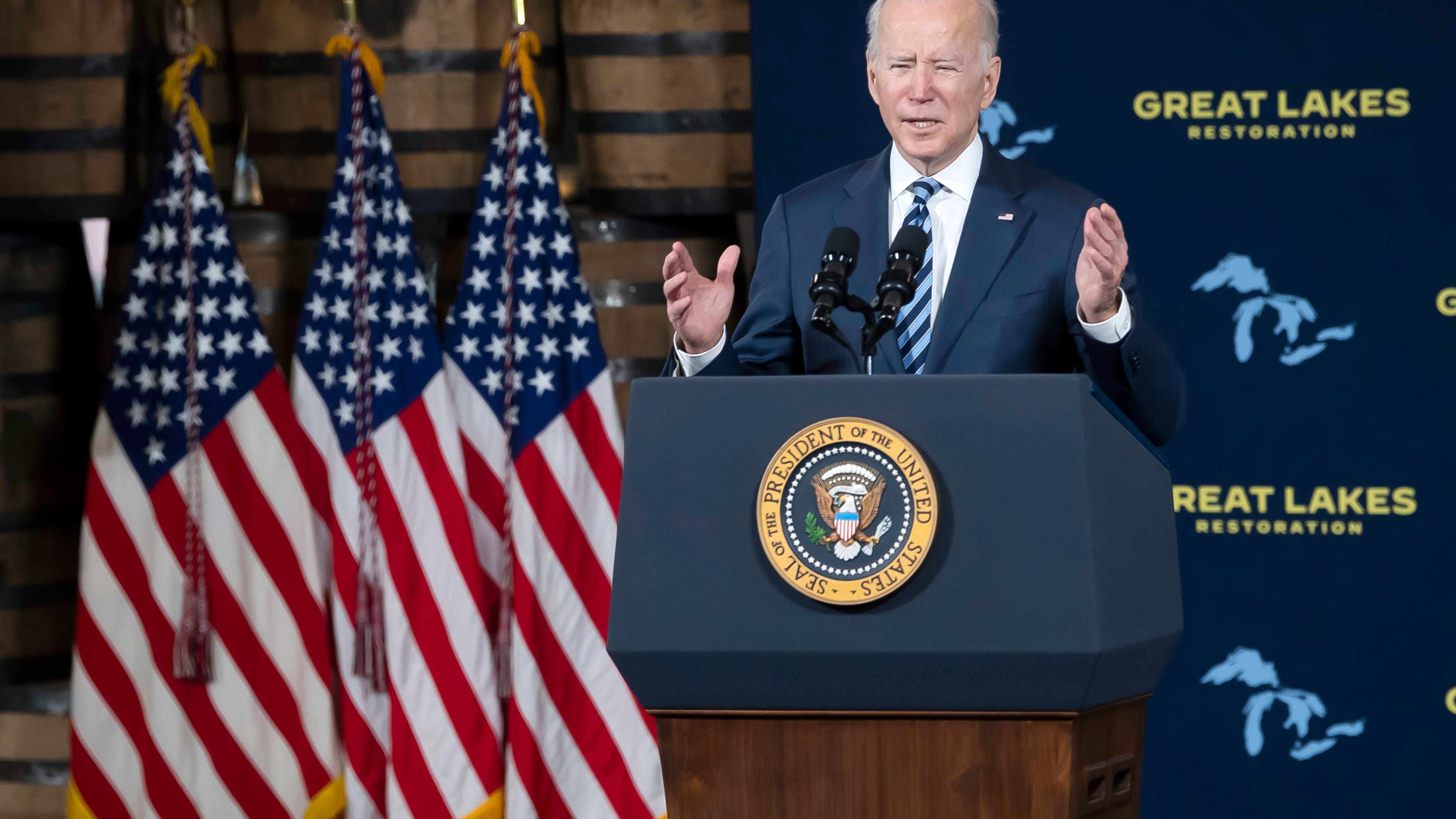 Biden: Infrastructure plan gives $1B for Great Lakes cleanup