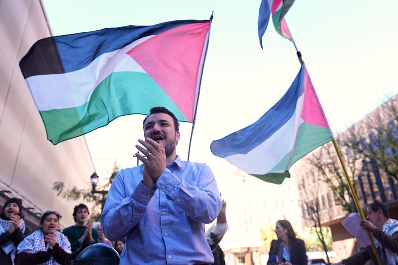 US Campus Protest-Mahmoud Khalil