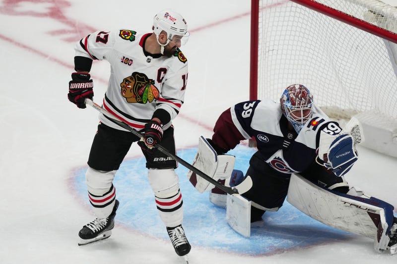 Blackhawks Avalanche Hockey