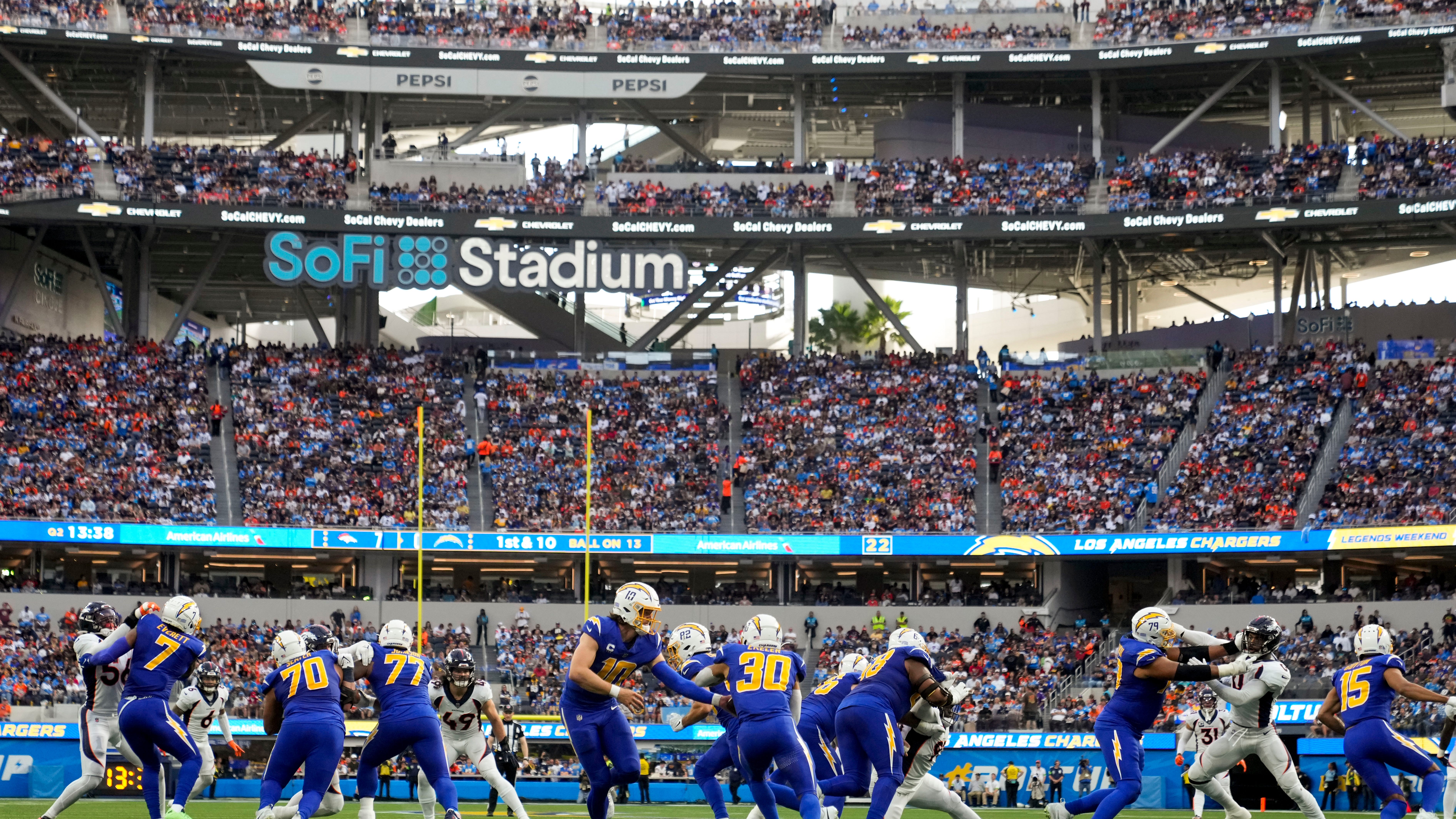 Saturday night's Bills-Chargers game on Peacock will not have commercials during fourth quarter