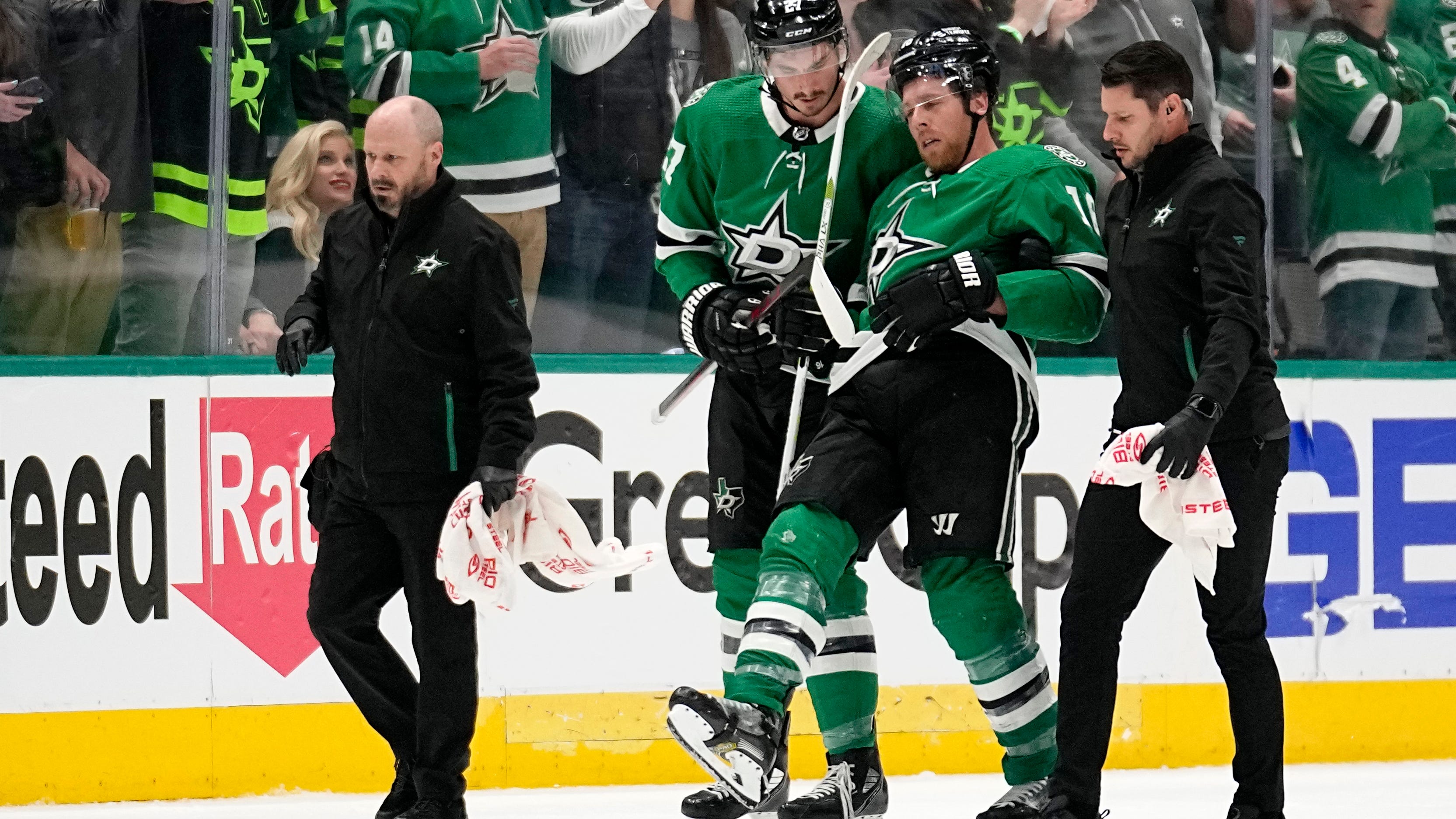 Stars uncertain about Joe Pavelski after hard hit by Wild