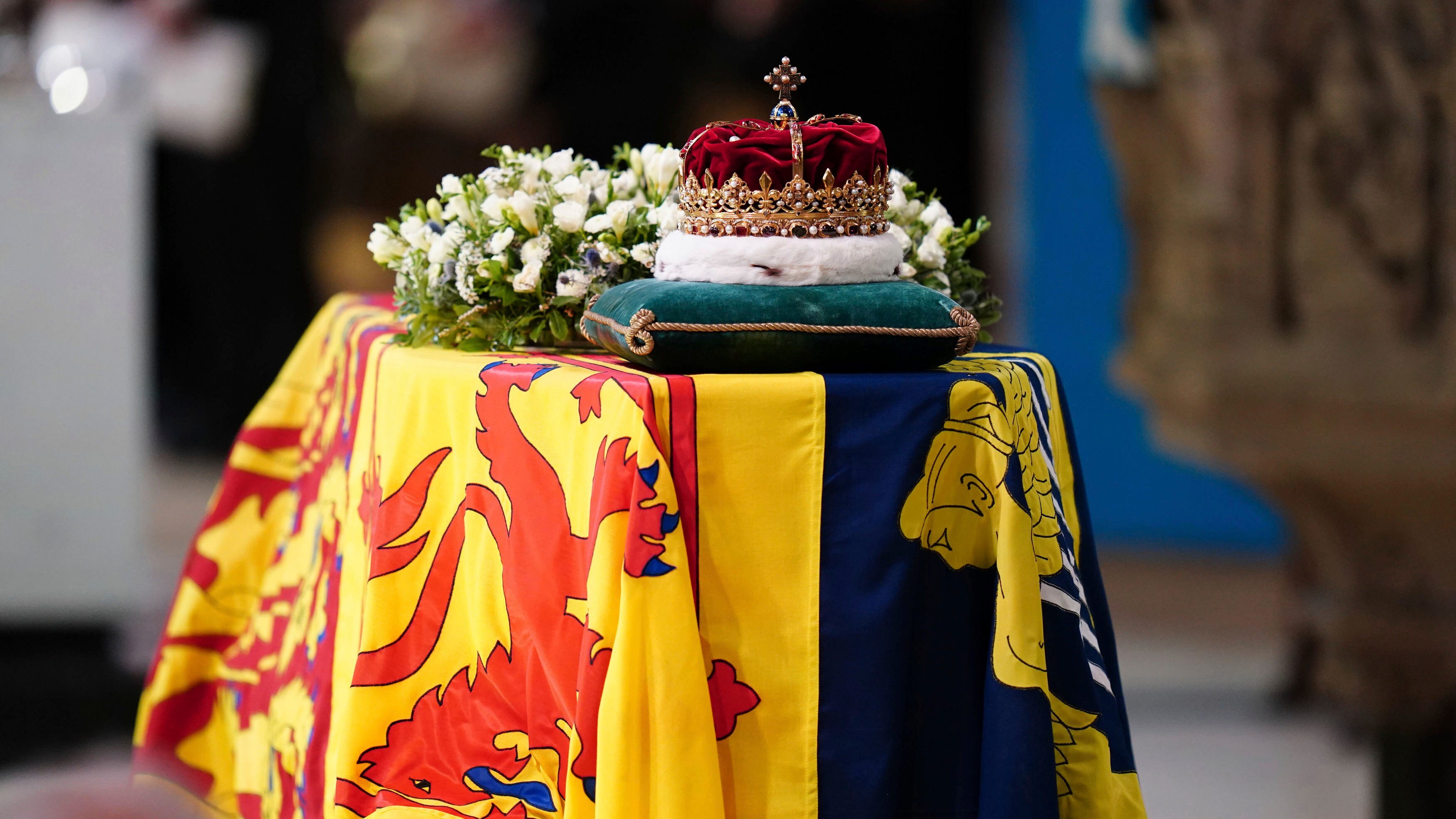 Queen hailed in service as a 'constant in all our lives'