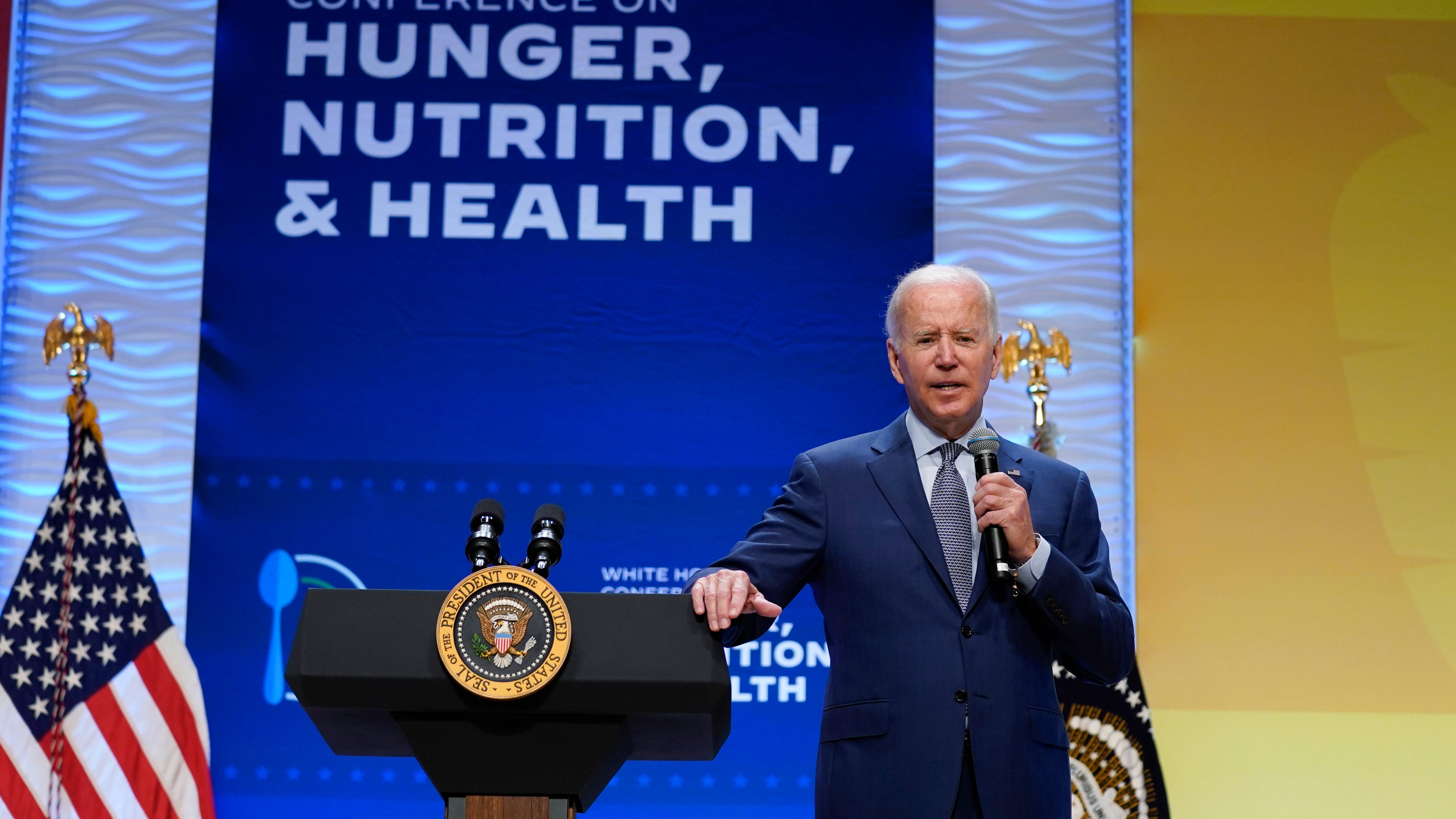 Biden on ending hunger in US: 'I know we can do this'