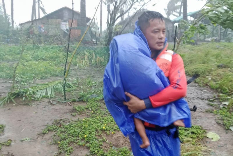 Philippines Asia Typhoon