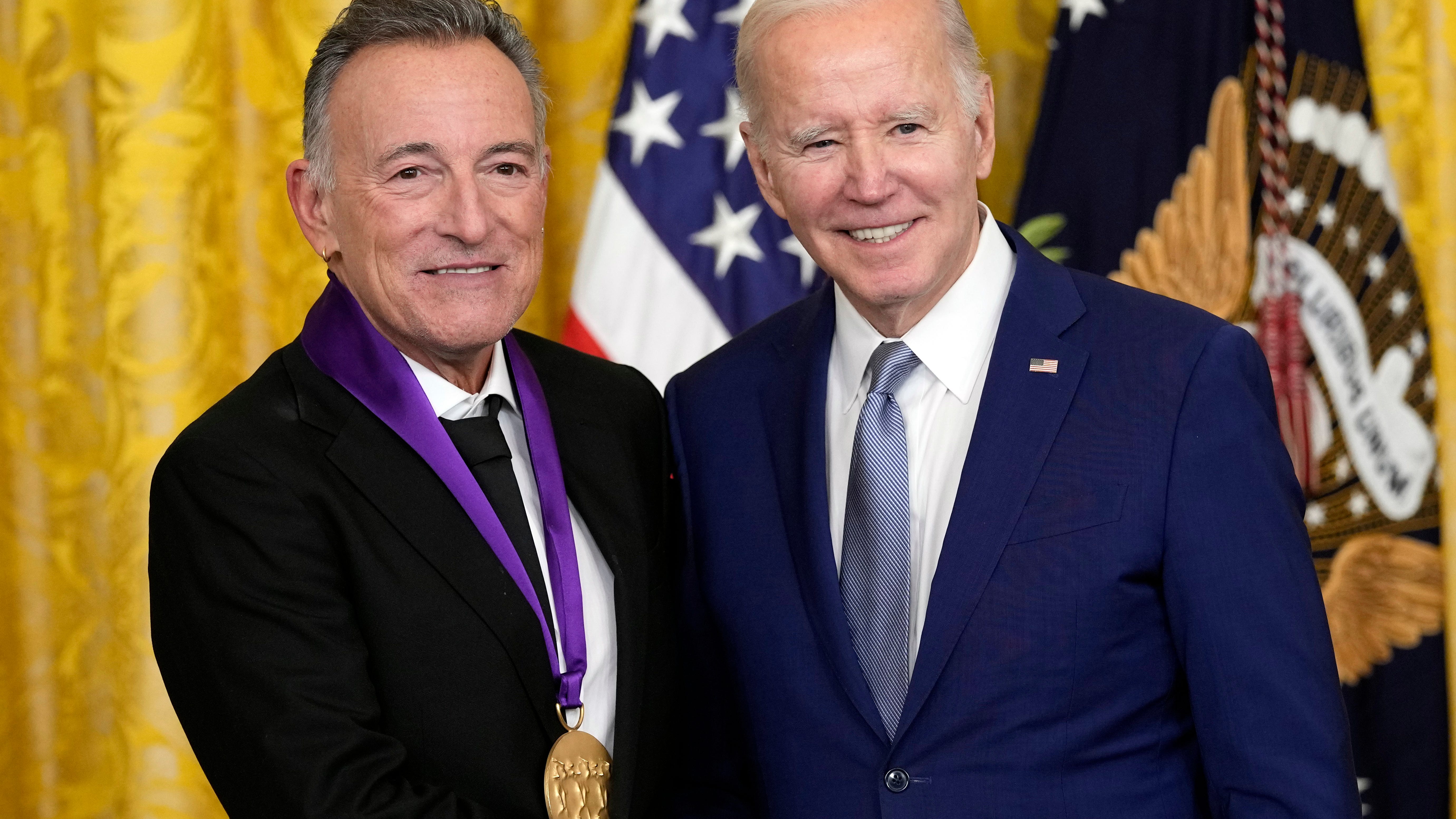 Springsteen, Kaling, Louis-Dreyfus among 22 honored by Biden