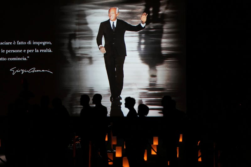Italy Obit Armani