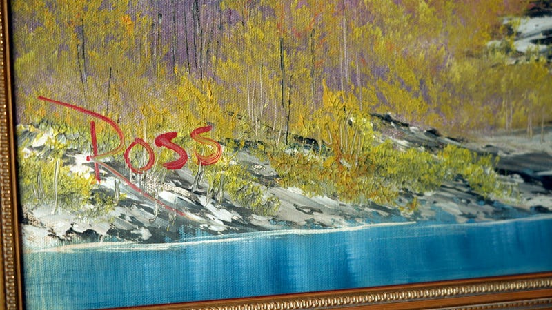 Bob Ross Painting