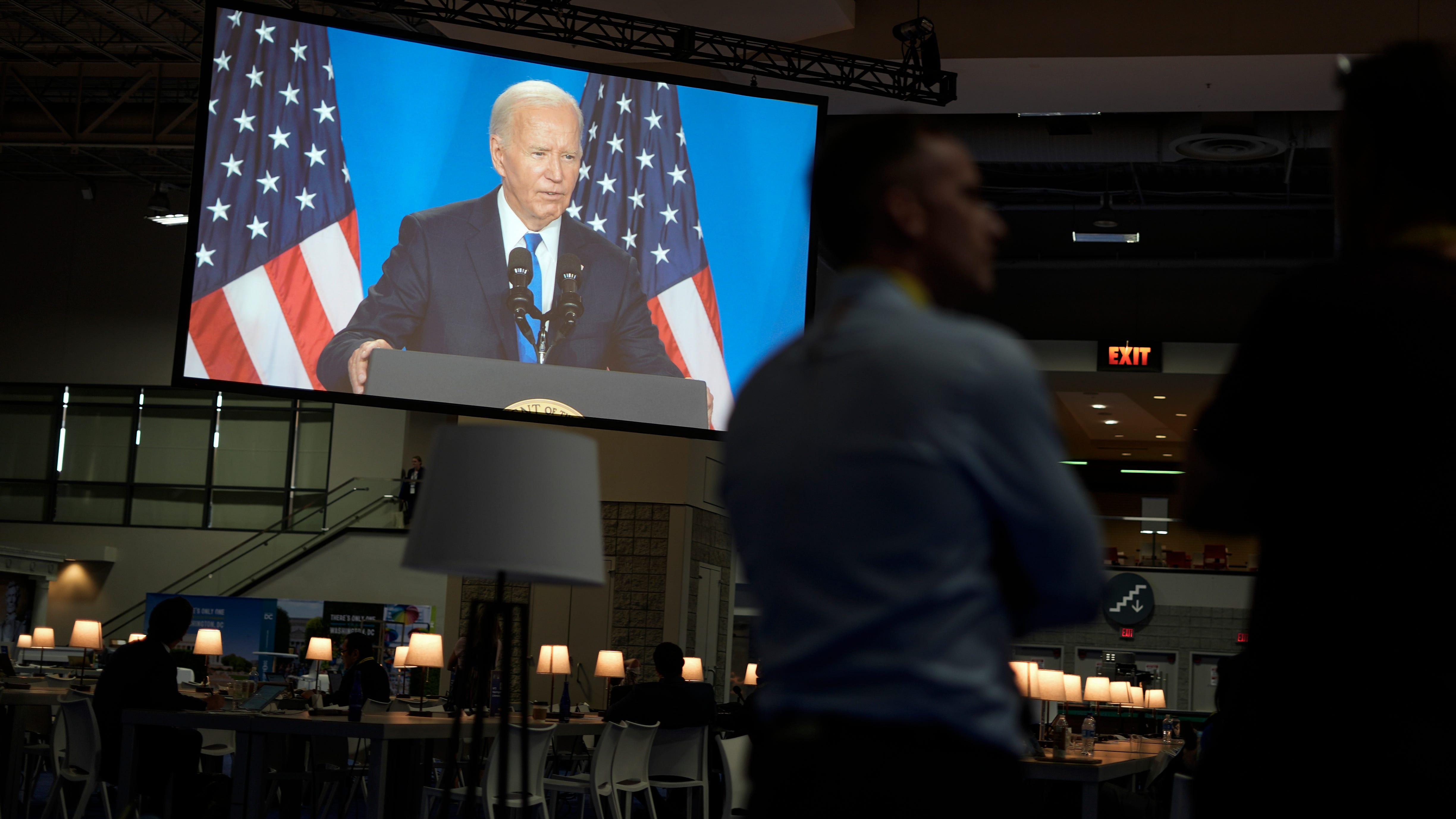 Key takeaways from Biden's news conference: Insistence on staying in the race and flubbed names
