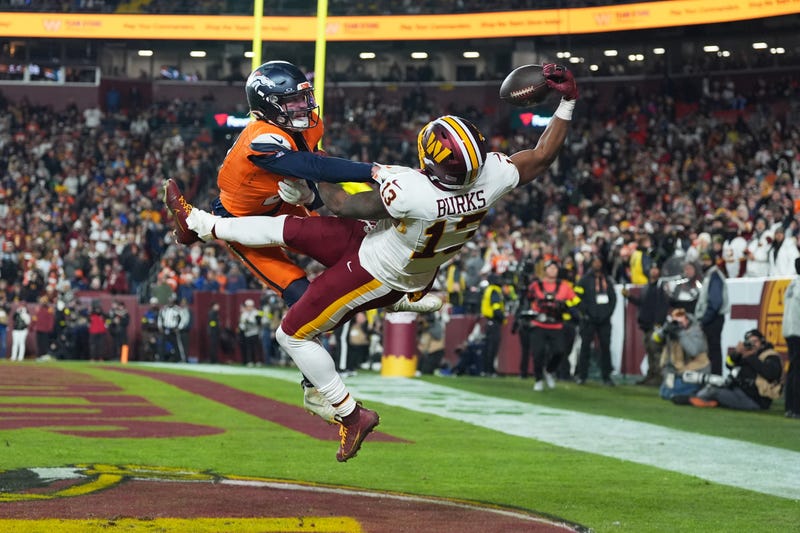 APTOPIX Broncos Commanders Football