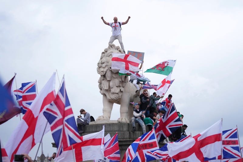 APTOPIX Britain Protest