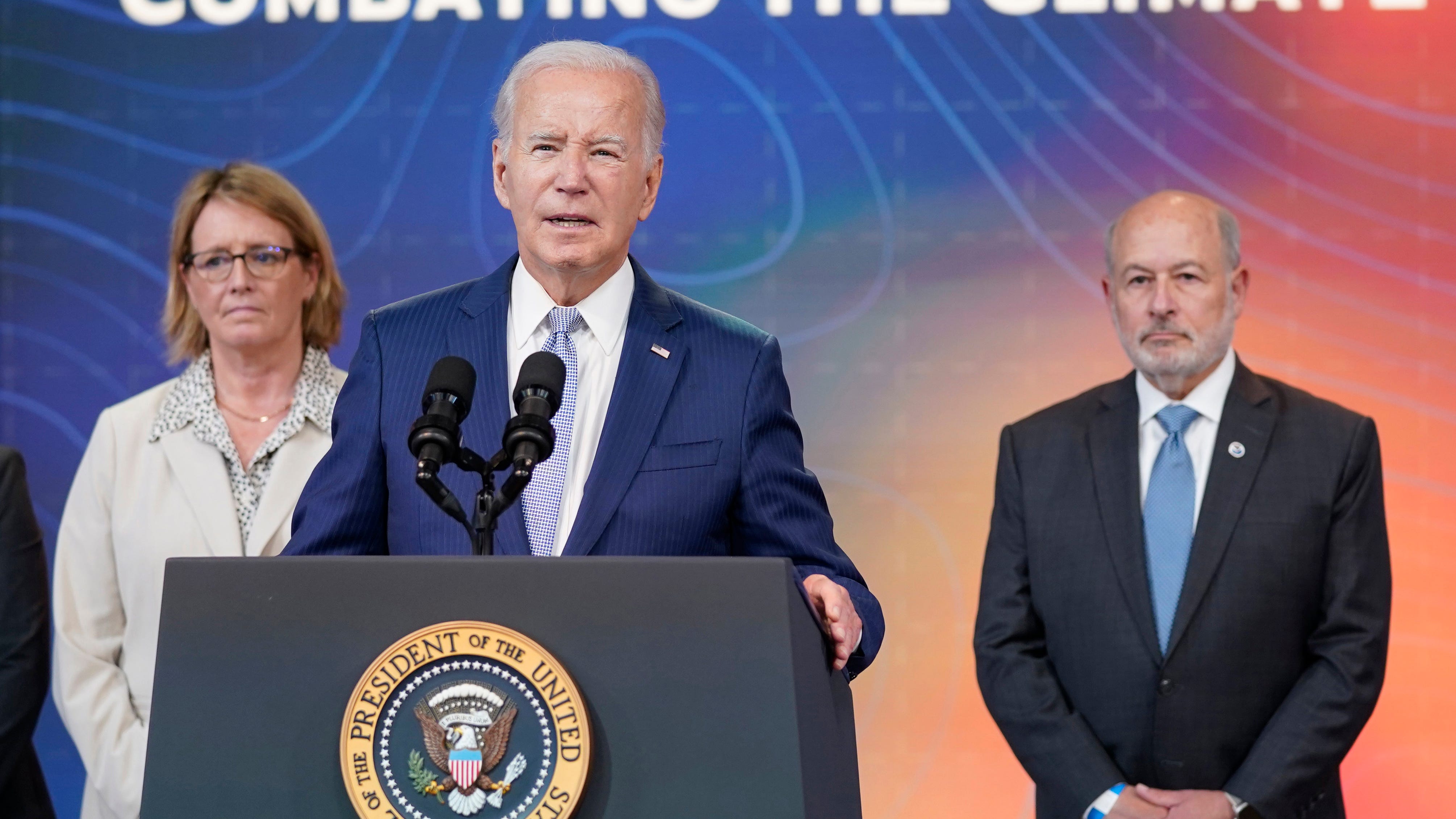 Biden looks to provide relief from extreme heat as record high temperatures persist across the US