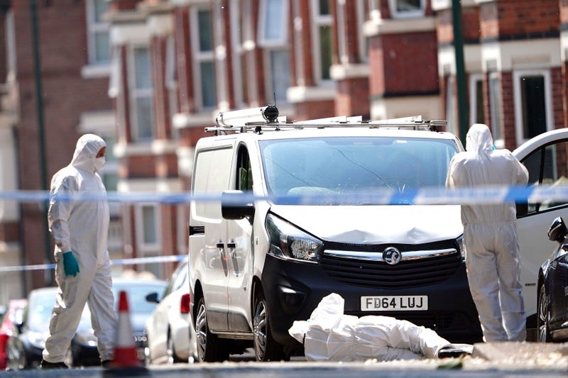 APTOPIX Britain Nottingham Incident