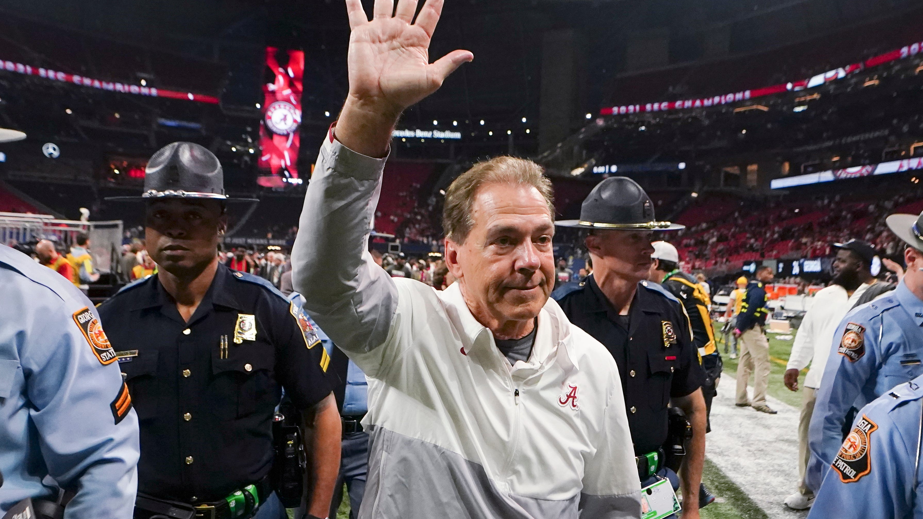 Alabama's Nick Saban retires after 7 national titles, most in major college football history