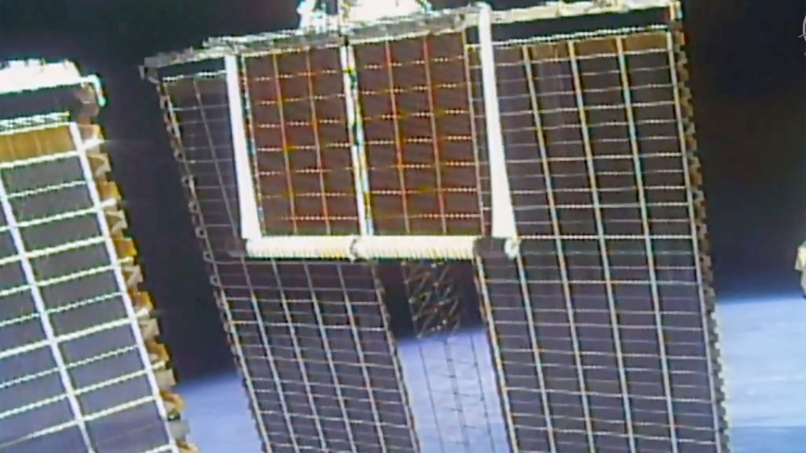 Take 2: Spacewalking astronauts install new solar panel