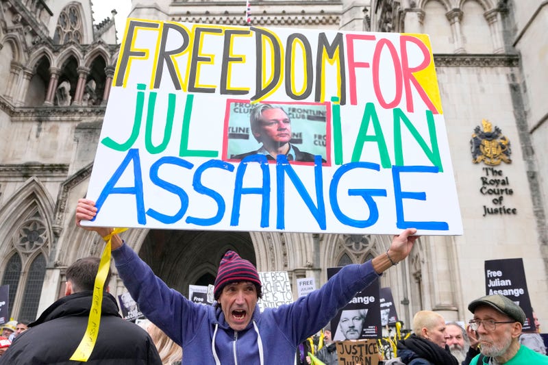 APTOPIX Britain Assange