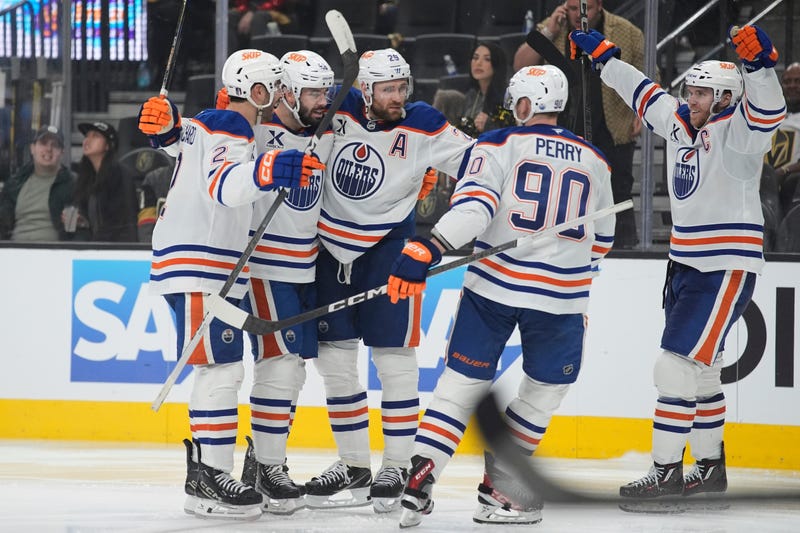 Oilers Golden Knights Hockey