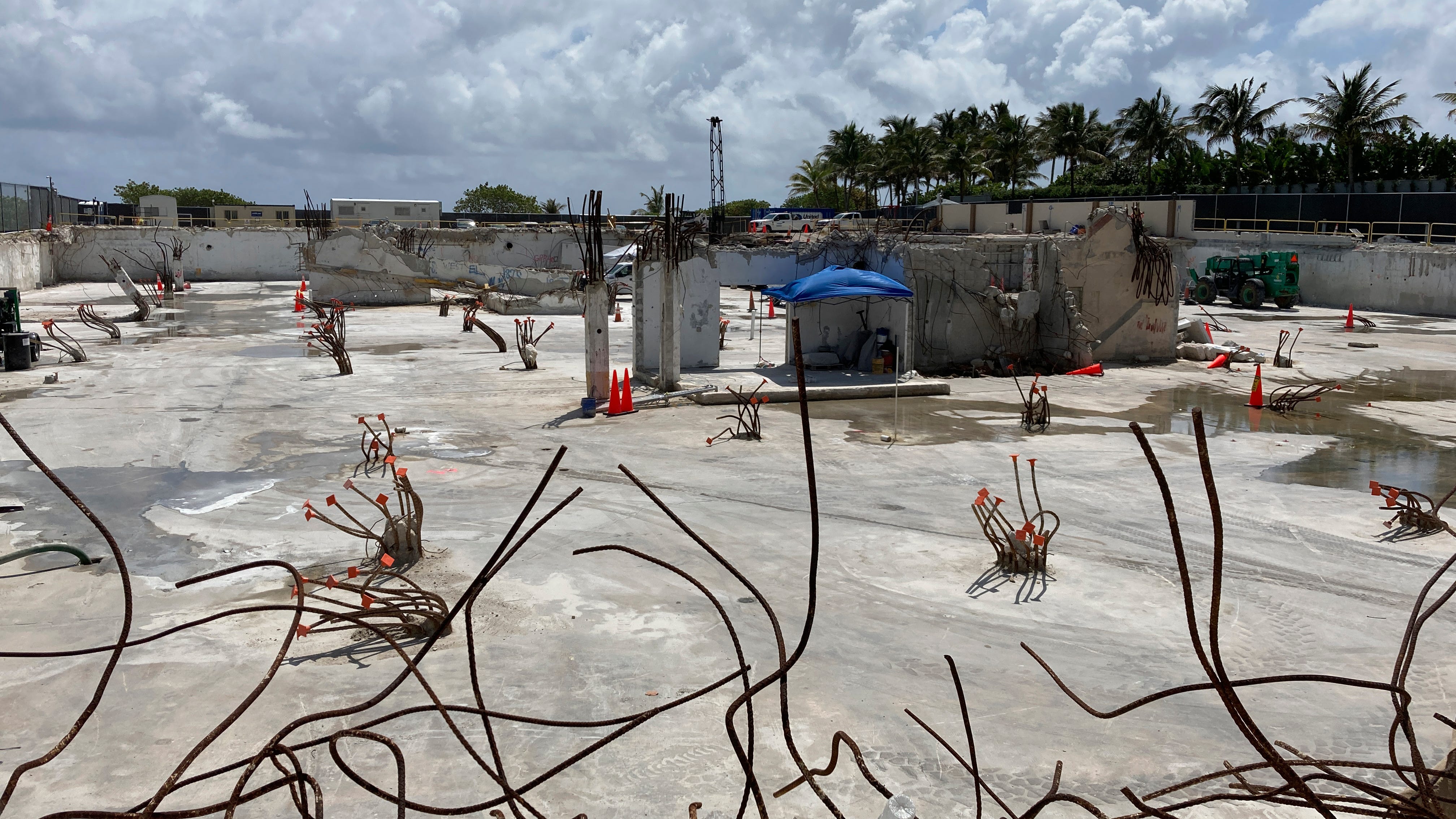 Florida building collapse probe to begin structural testing