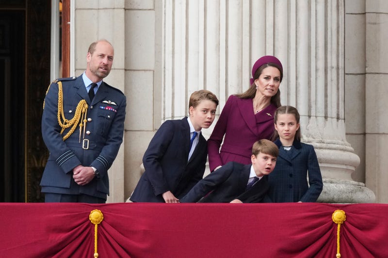 APTOPIX Britain Royals VE Day Parade