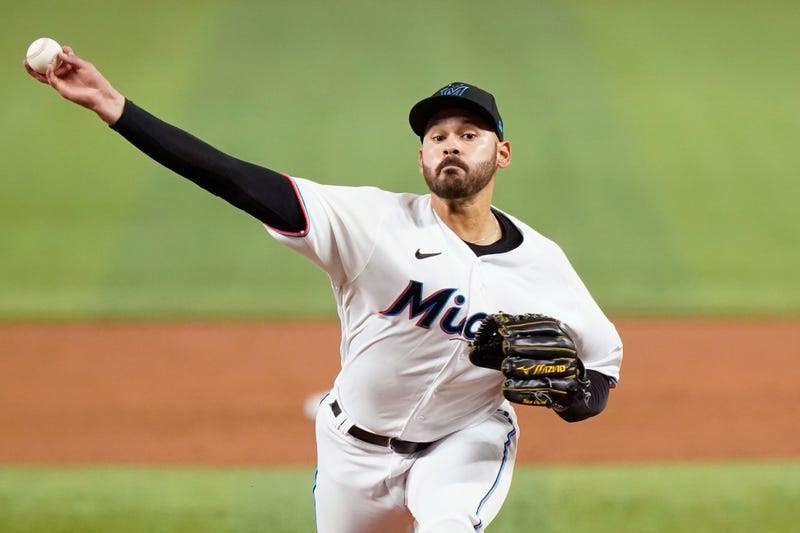 Miami Marlins starter Pablo Lopez 