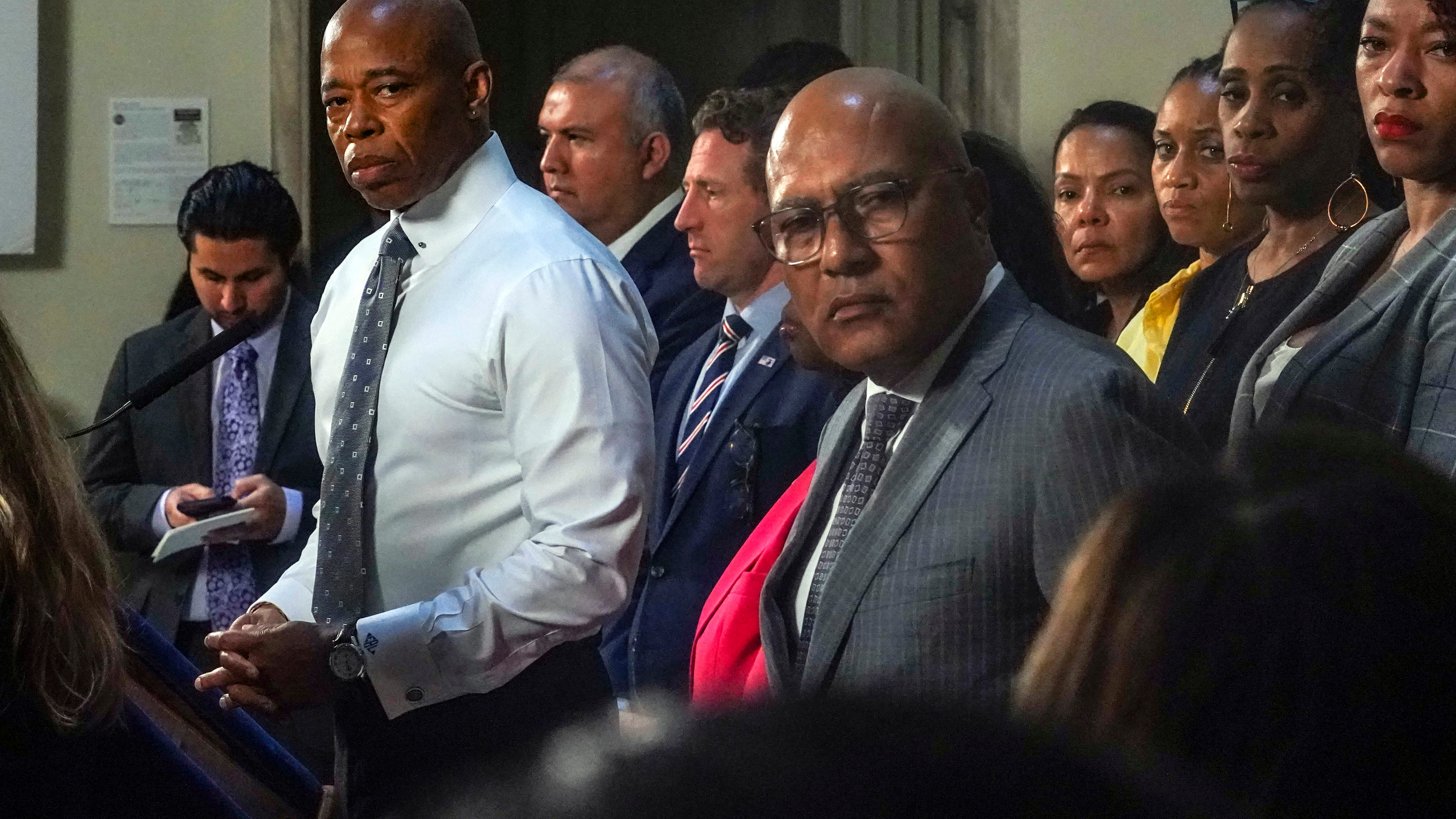 NYC mayor wants more aid from the Biden administration to offset $12B in costs for housing migrants