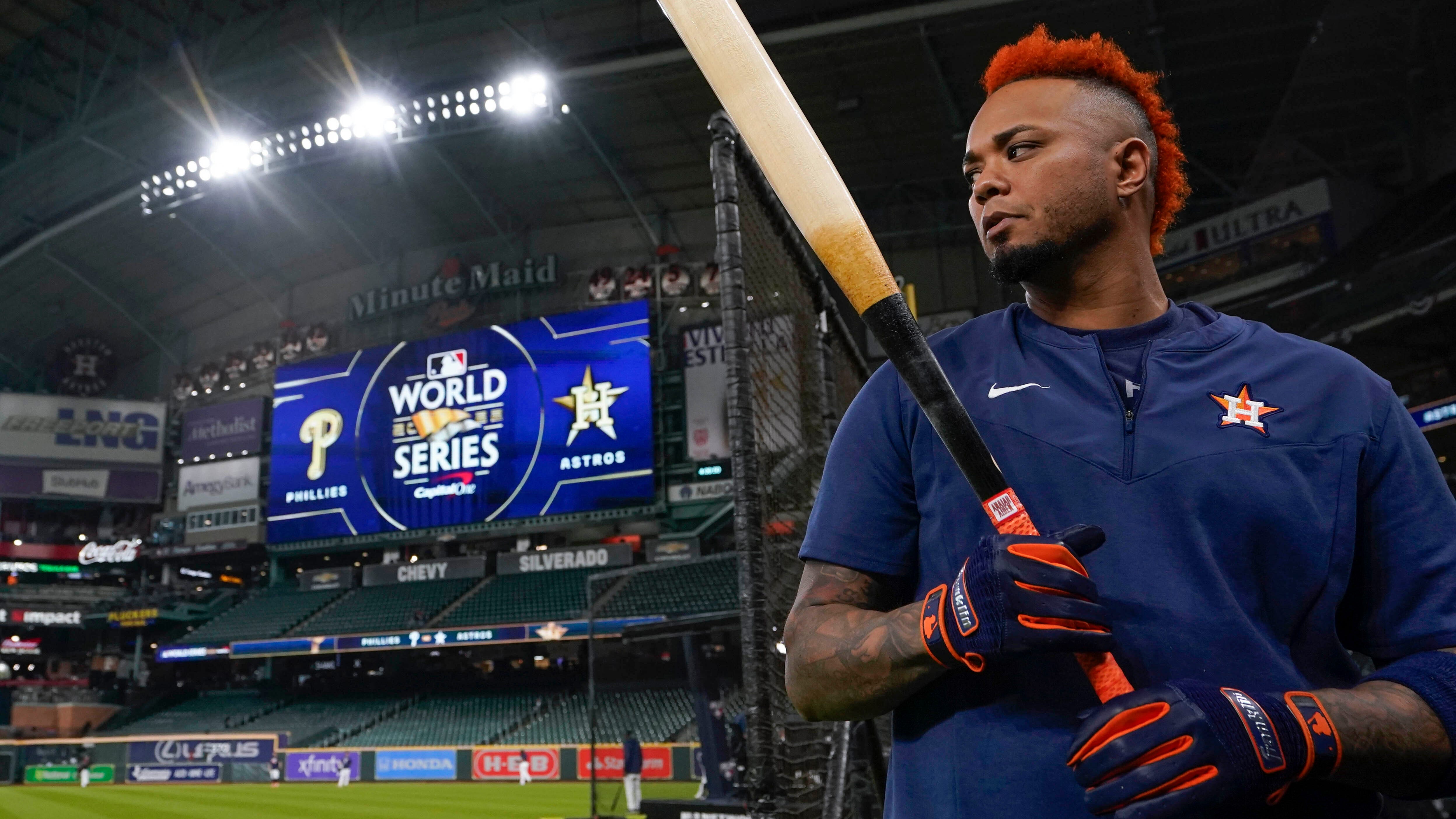 Astros' Maldonado forced to change bats from outdated model
