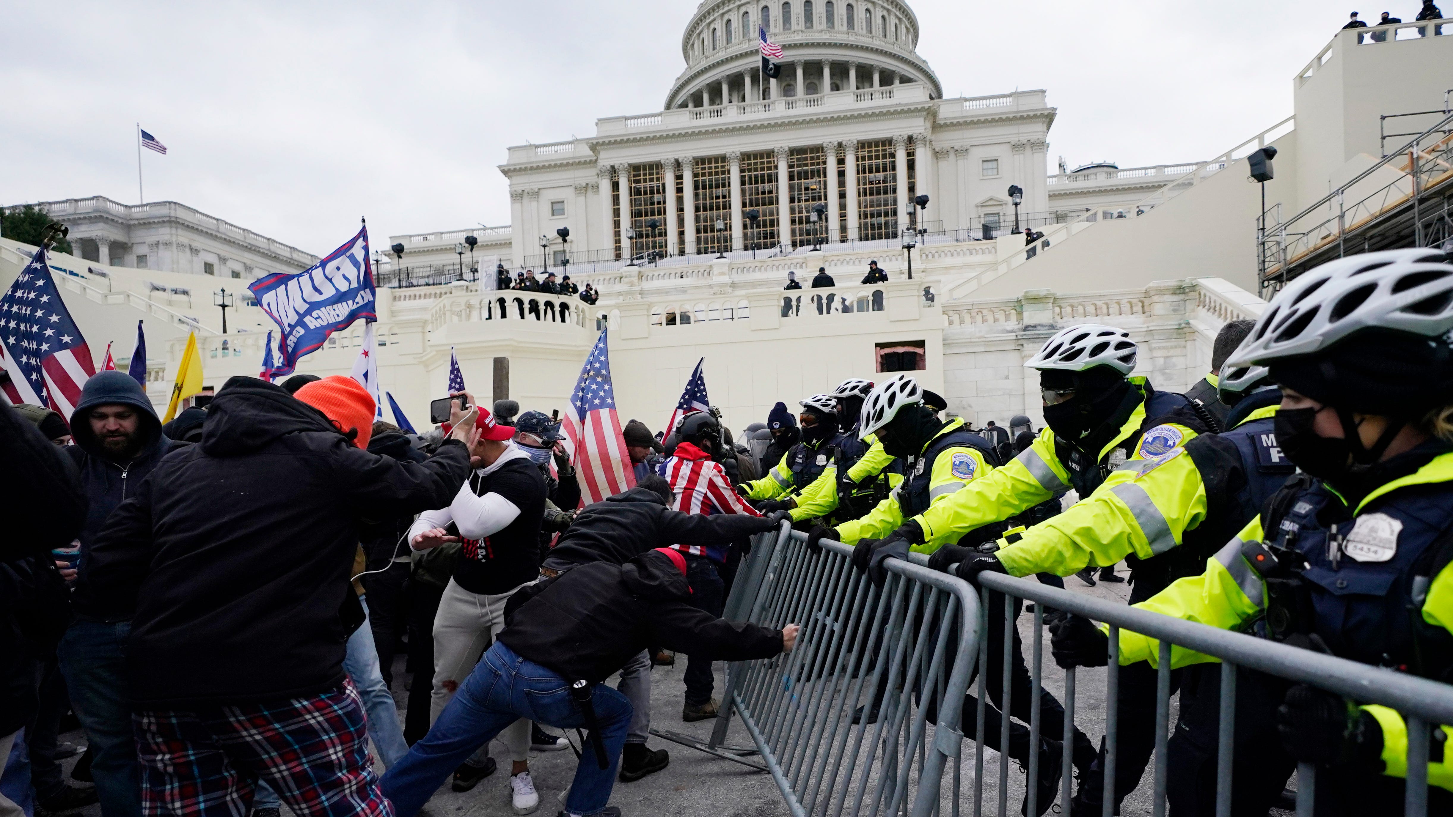 Capitol rioter with Confederate flag gets 5 months in prison