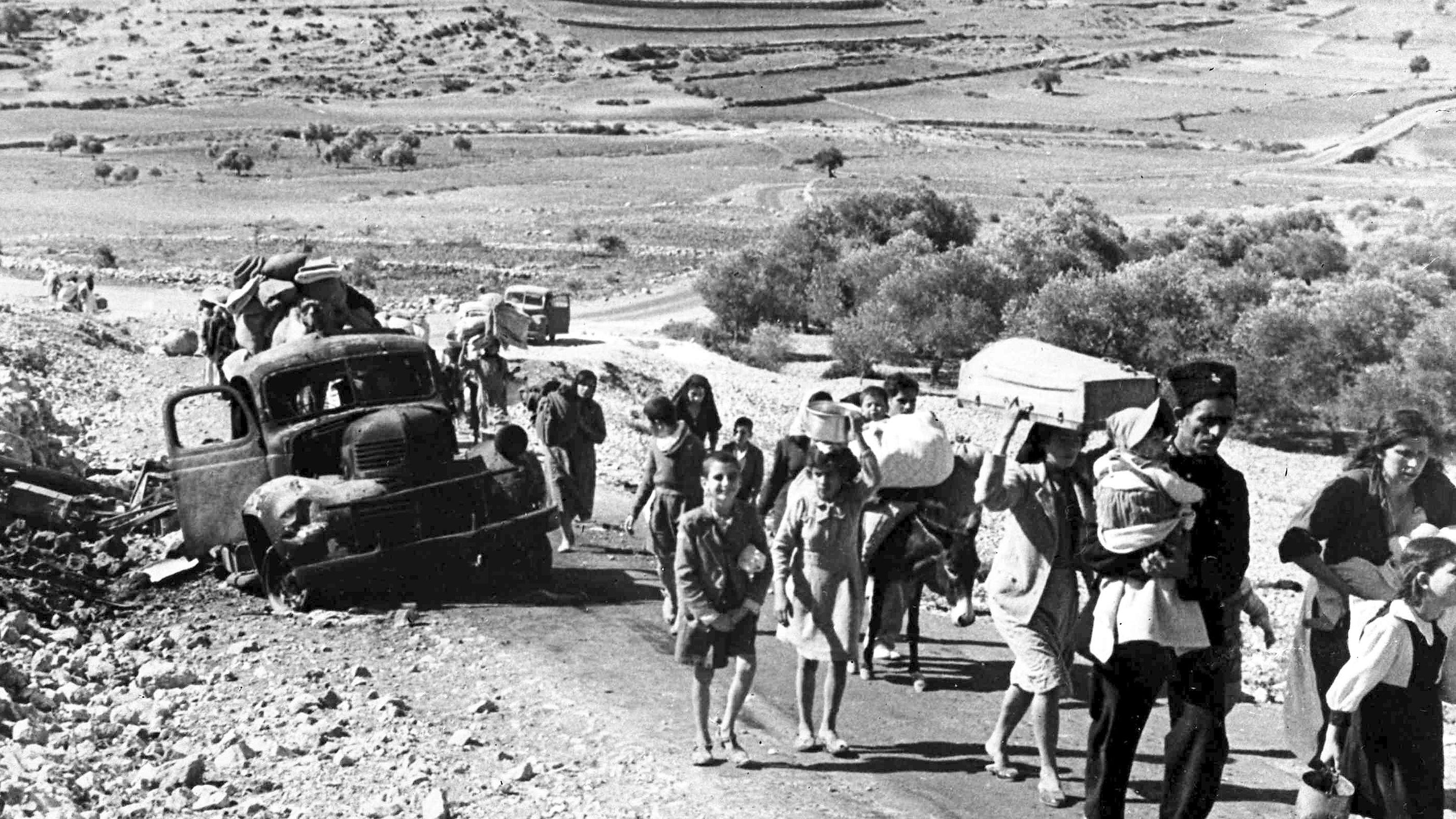 Abbas urges UN to suspend Israel during first commemoration of 1948 flight of the Palestinians