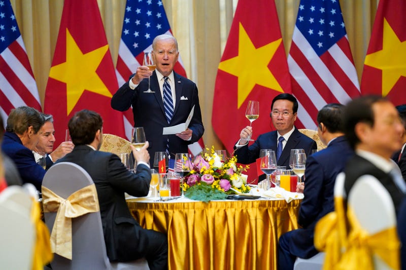APTOPIX Vietnam Biden