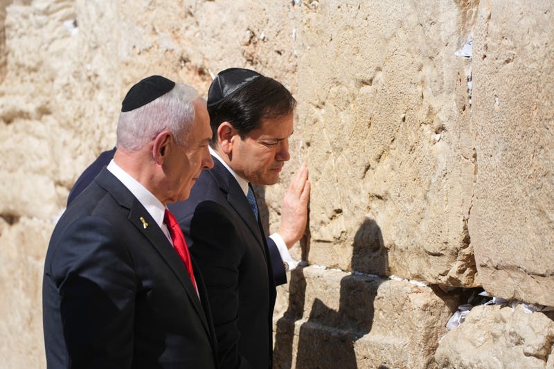 Israel Palestinians US Rubio