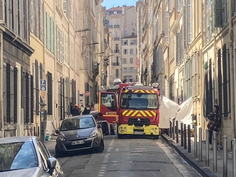 France Marseille Building Collapse
