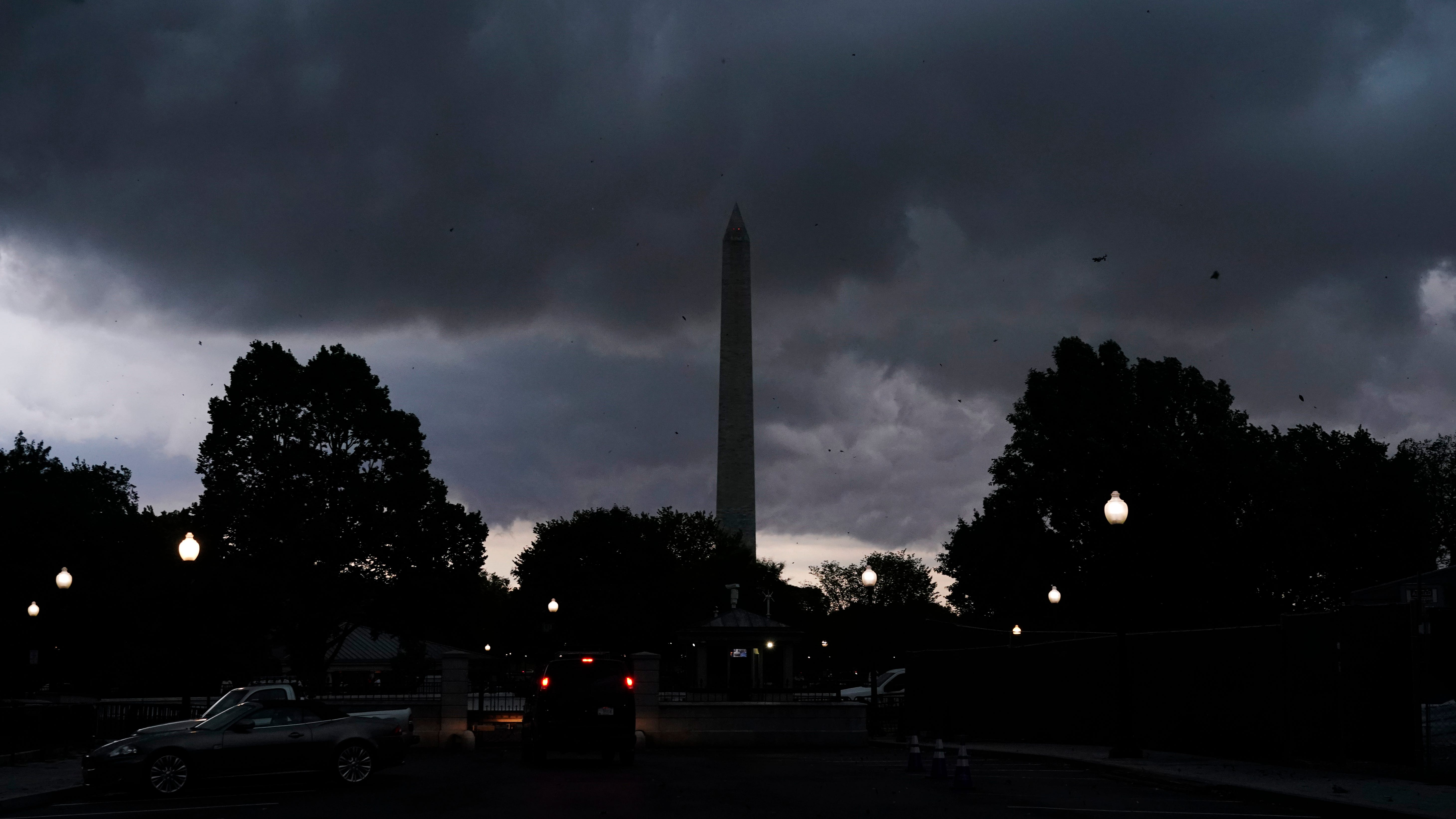 Powerful storm kills 2 people and leaves 1.1 million without power in eastern US