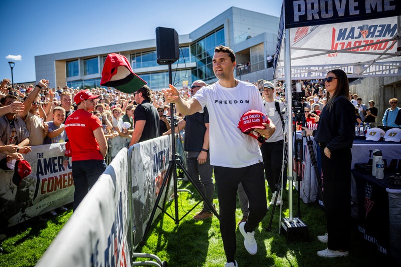 APTOPIX Charlie Kirk Shot