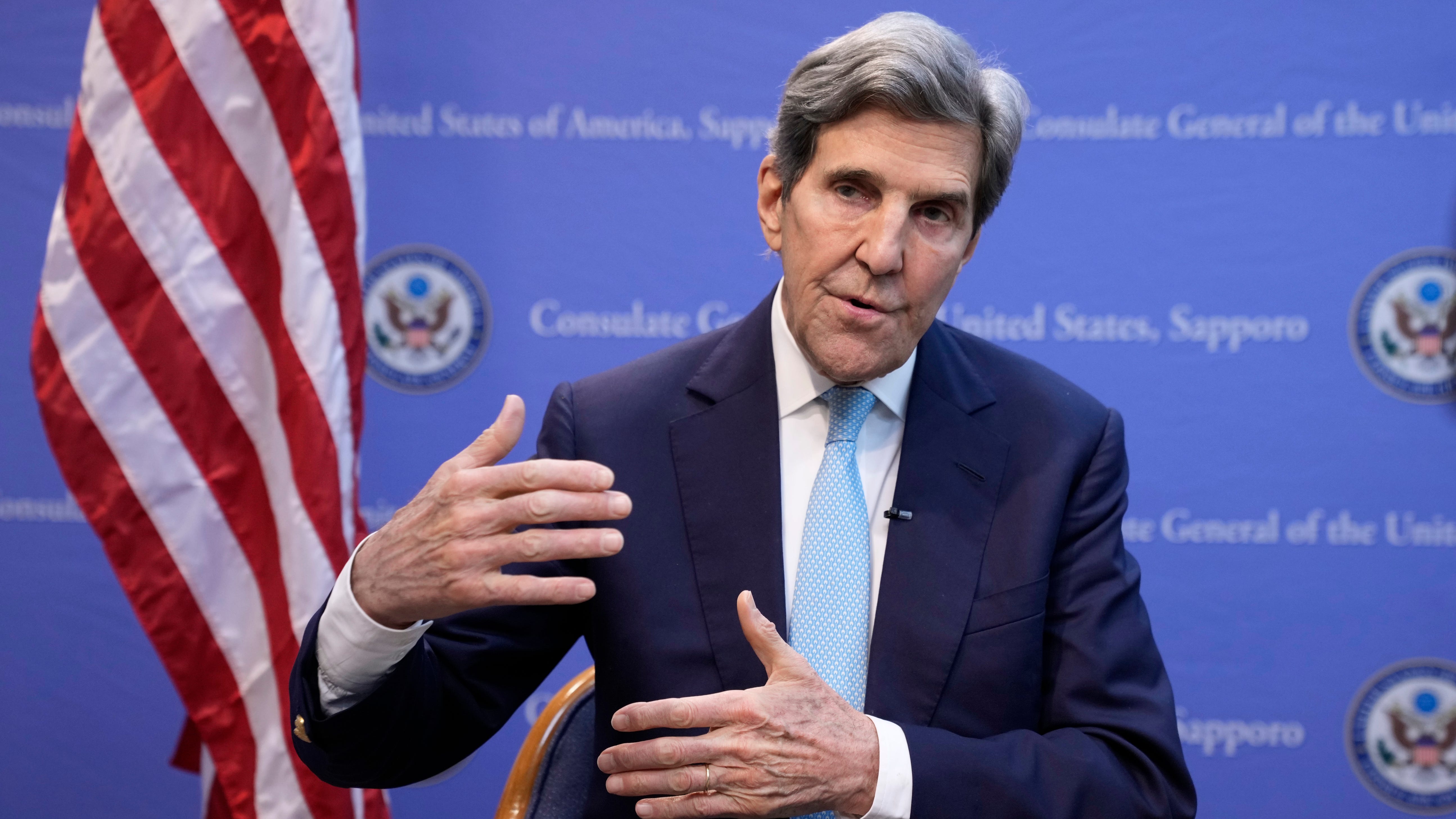 Climate envoy Kerry: No rolling back clean energy transition