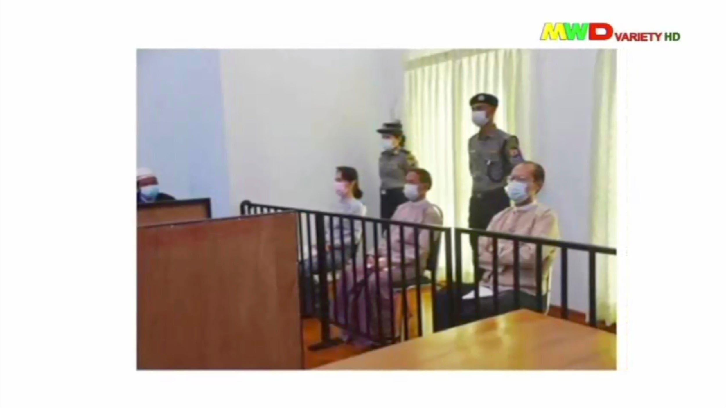 Myanmar's Suu Kyi makes first in-person court appearance