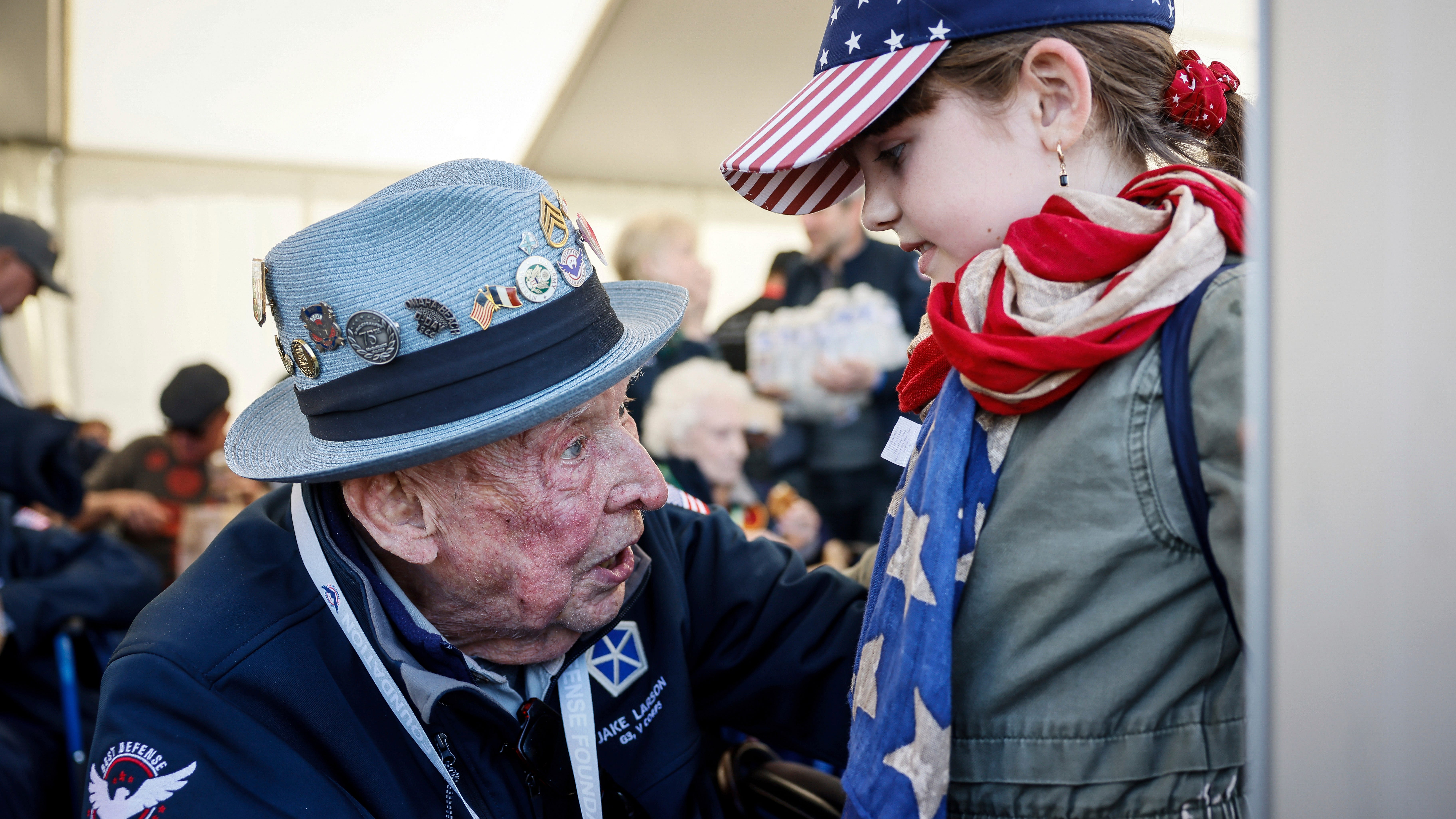Papa Jake survived D-Day on Omaha Beach, now he's a TikTok star