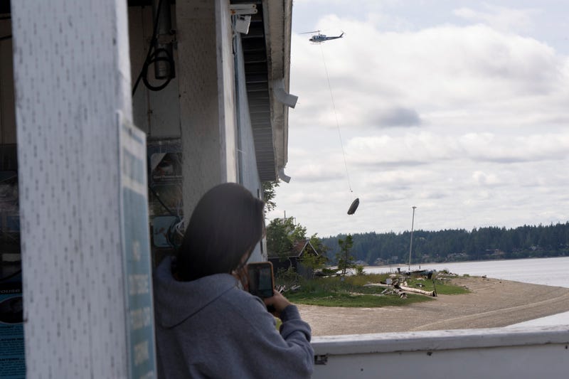 Abandoned Boats Airlifted