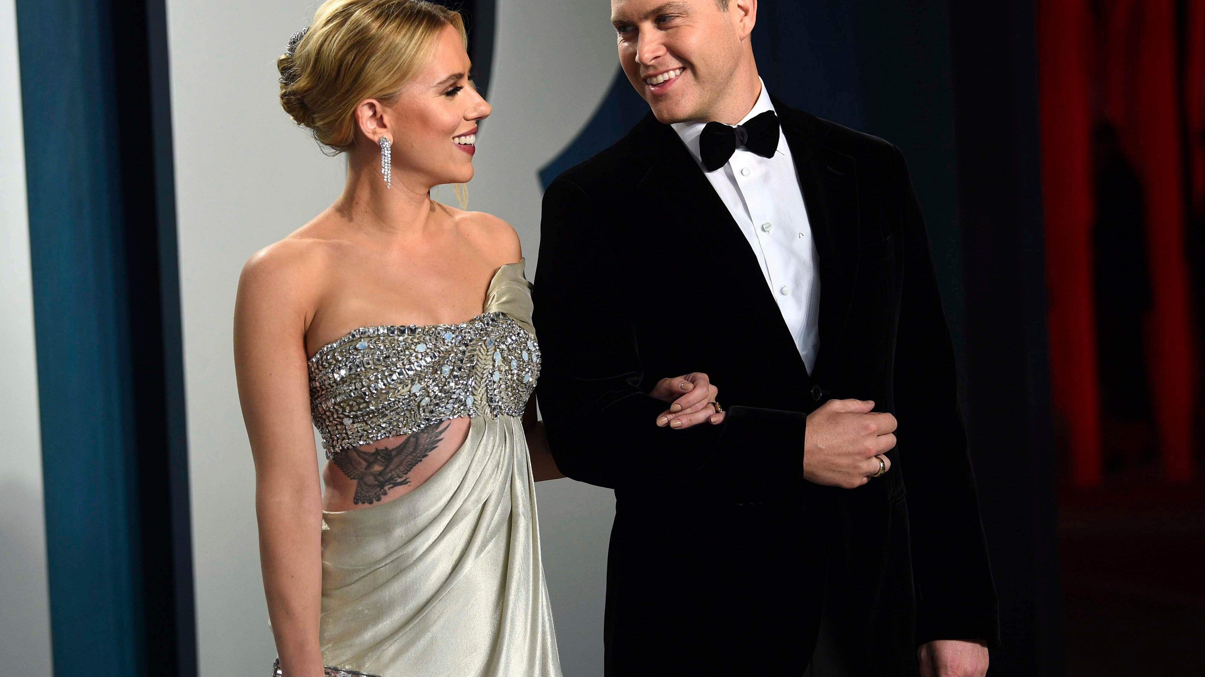 Surprise! Scarlett Johansson, Colin Jost welcome baby boy