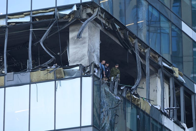 APTOPIX Russia Ukraine Drone Attack