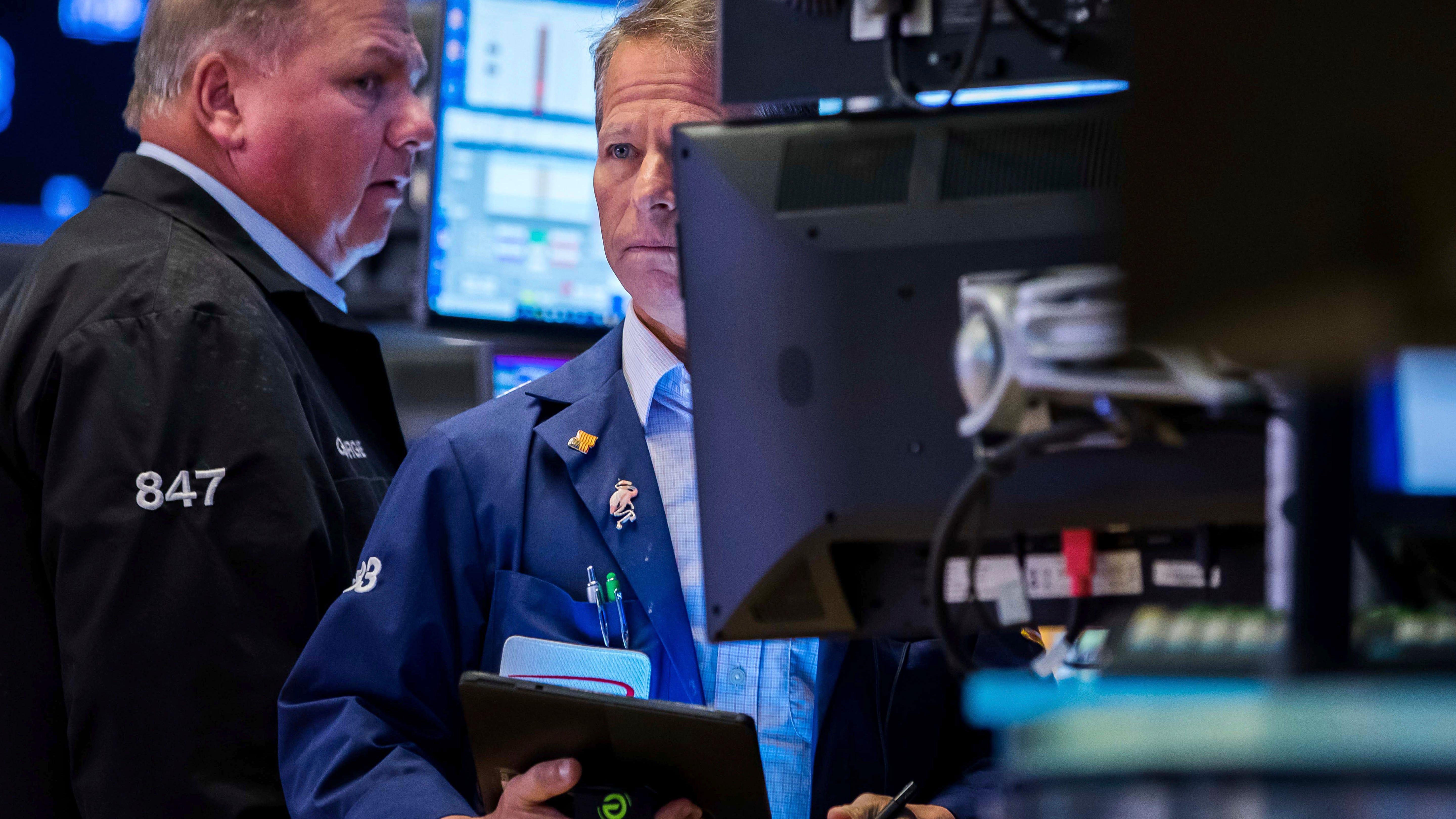 Stocks slip on Wall Street as messy May comes to a close