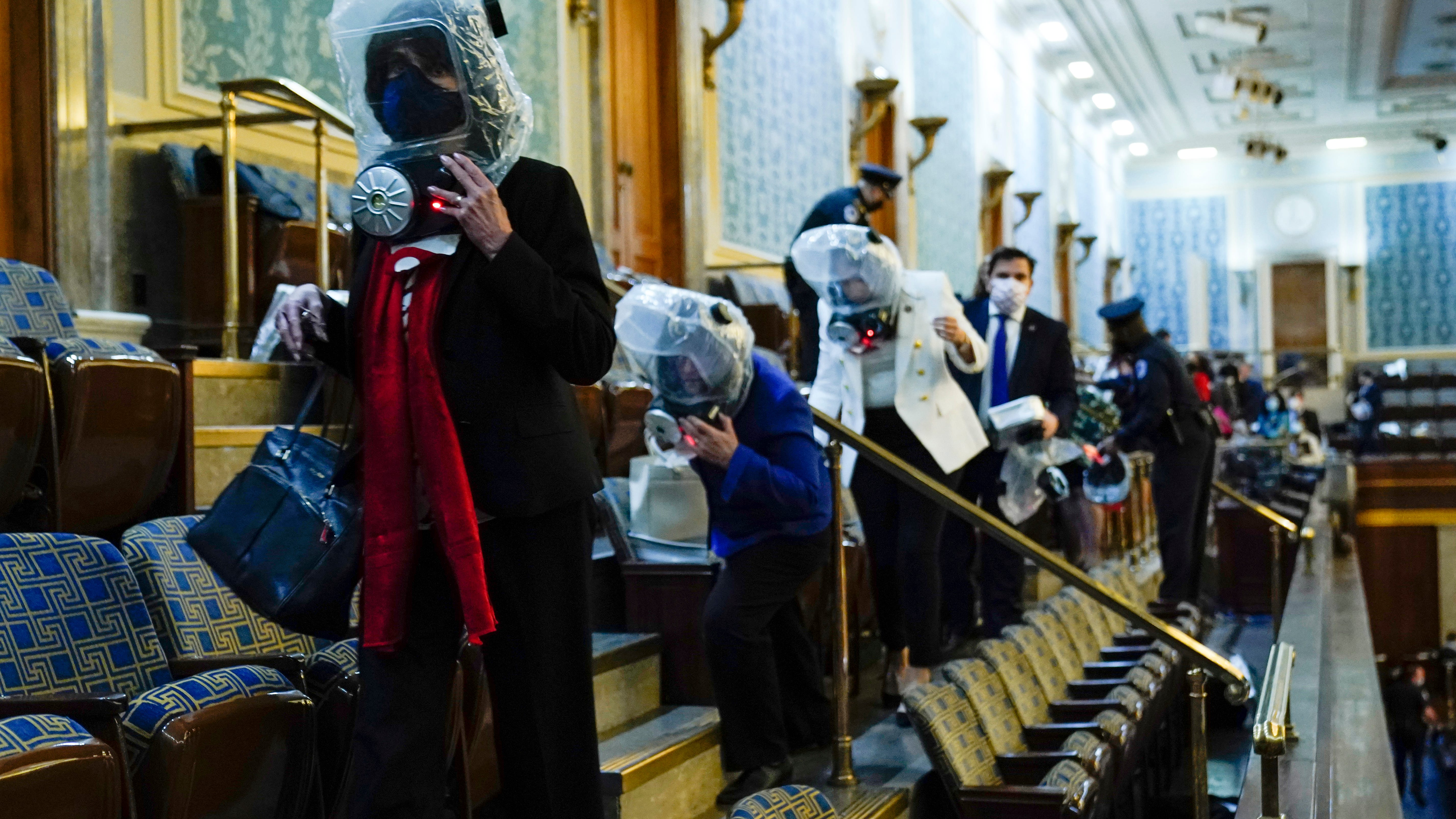 Media captures unprecedented storming of U.S. Capitol