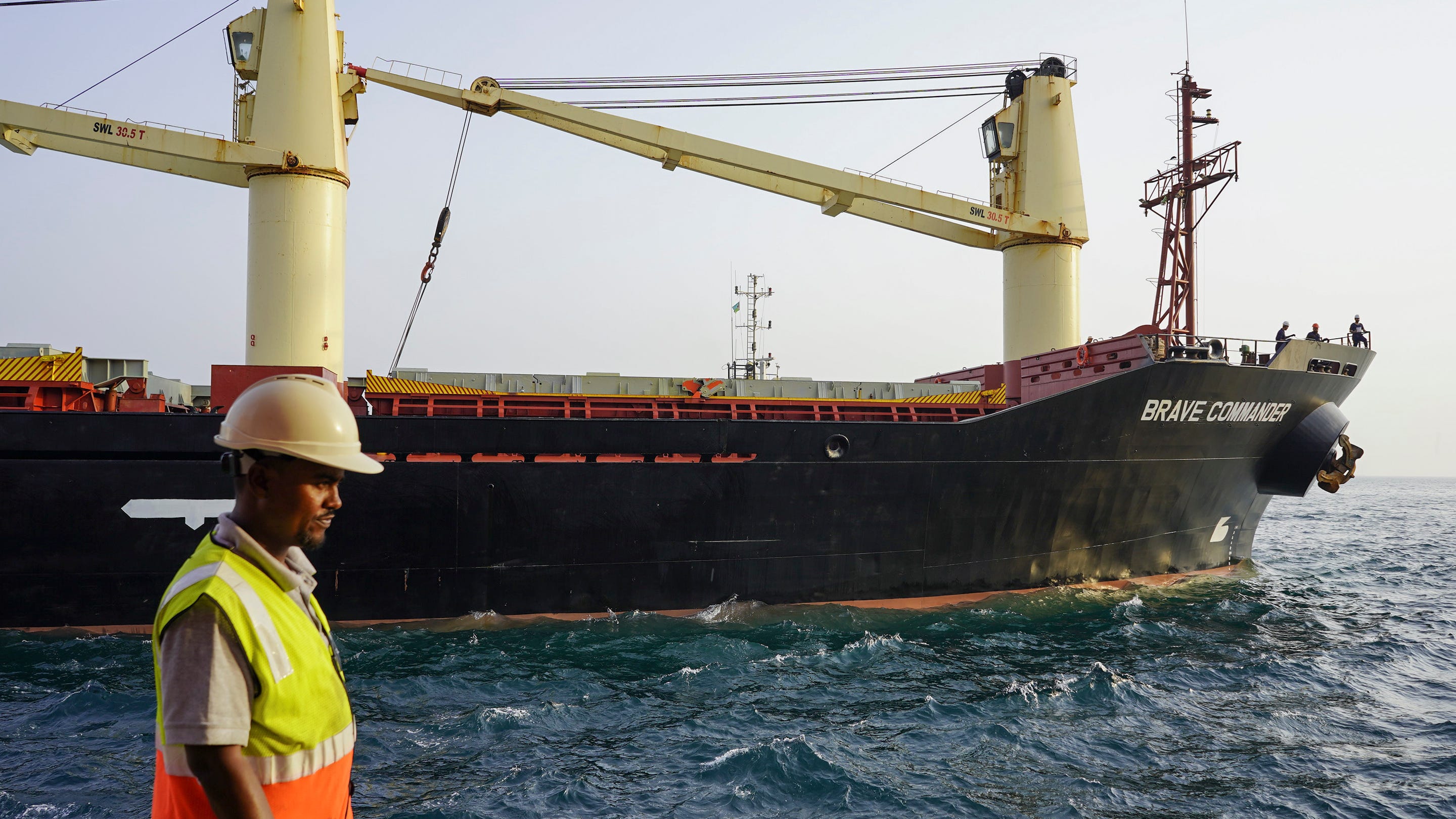 1st Ukraine grain ship for Horn of Africa reaches Djibouti