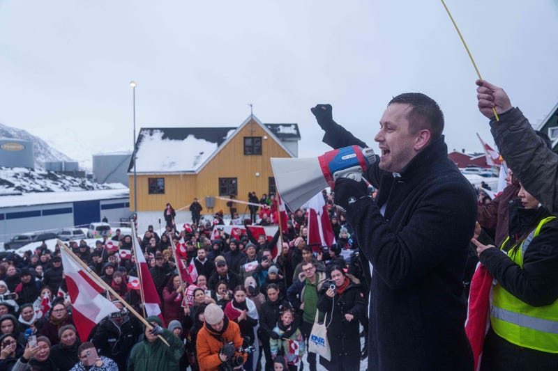 Greenland US Protest