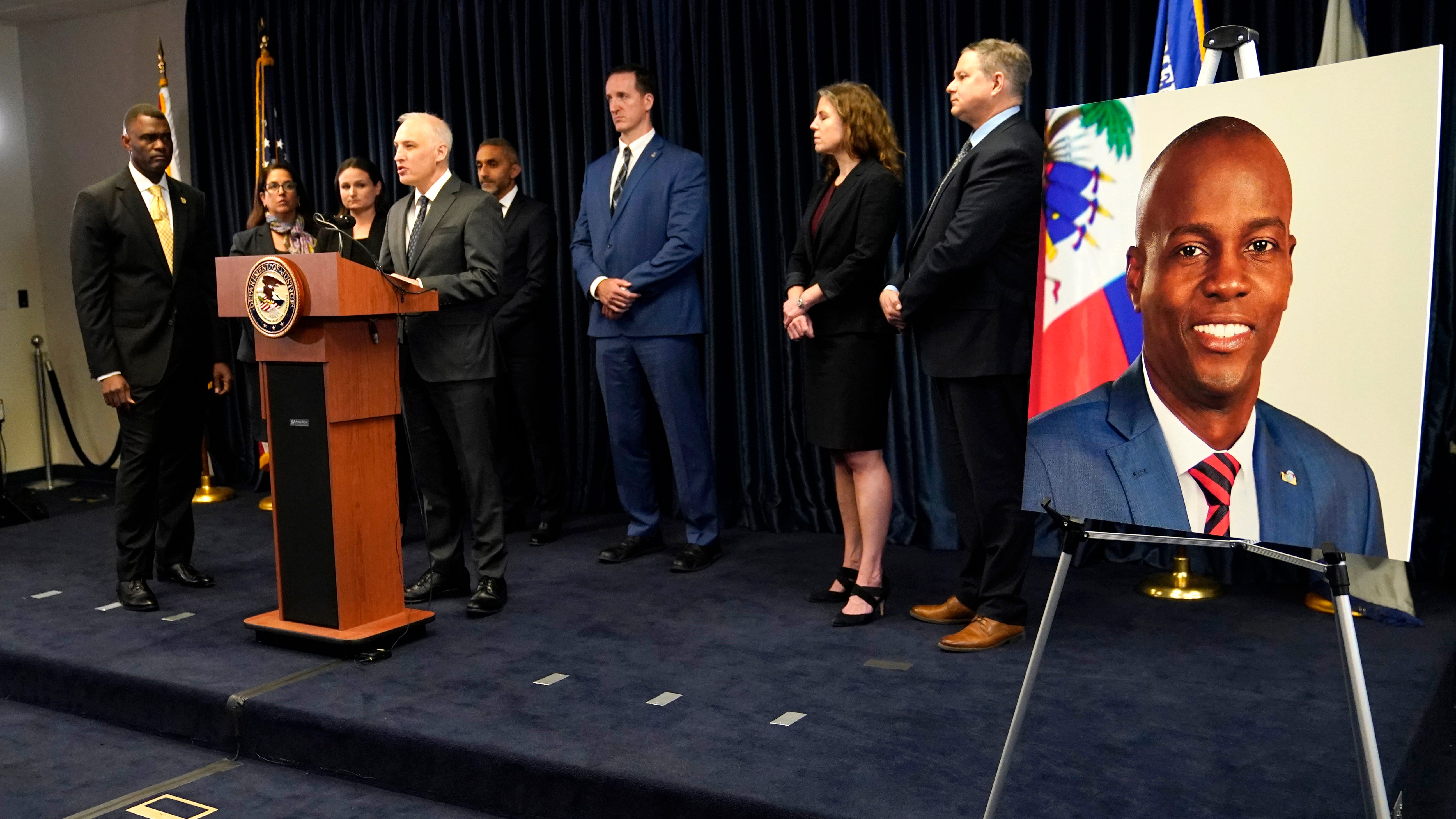 US arrests 4 tied to assassination of Haitian president