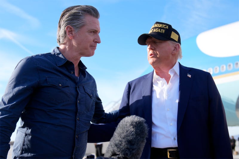Trump Newsom